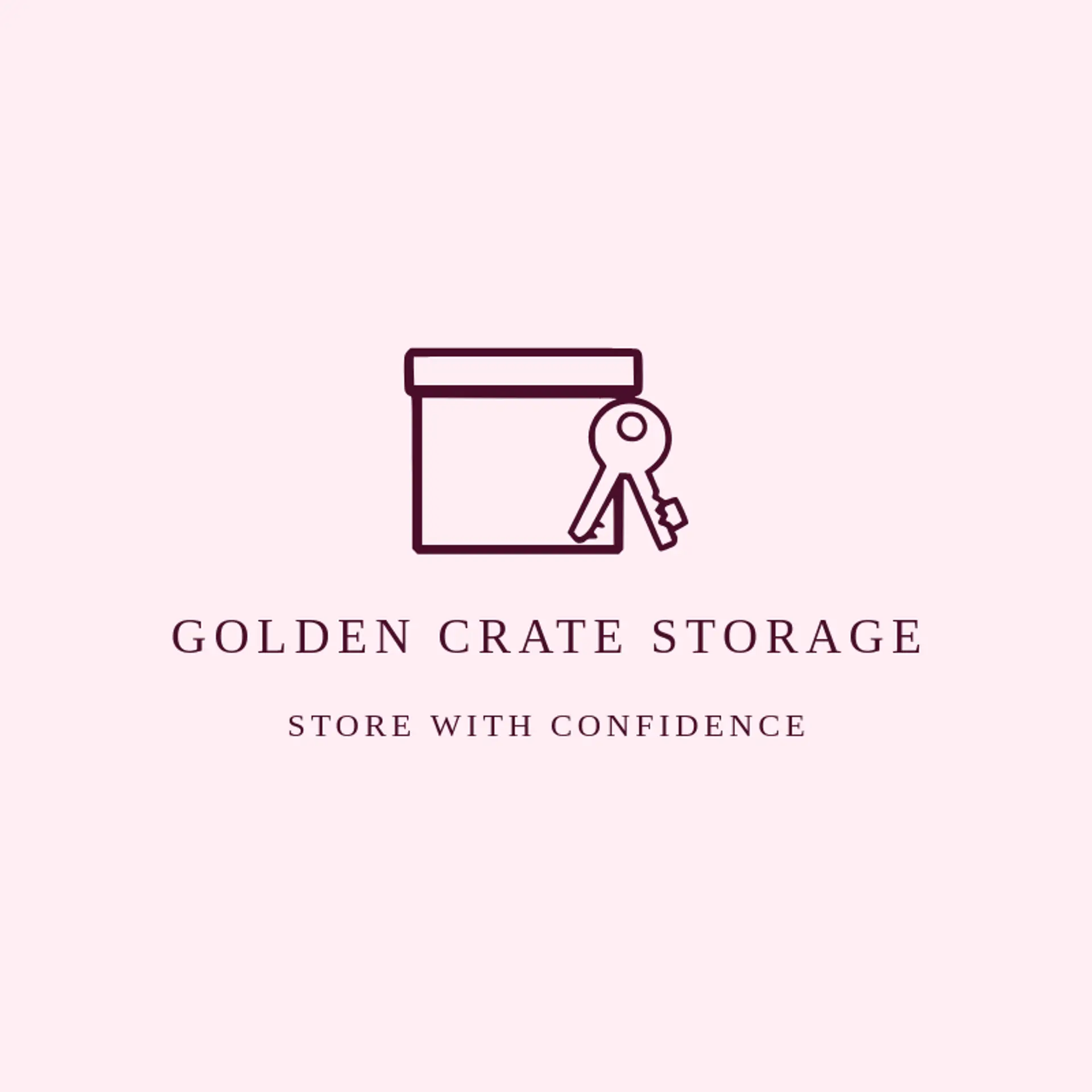 Golden Crate Storage logo for storage