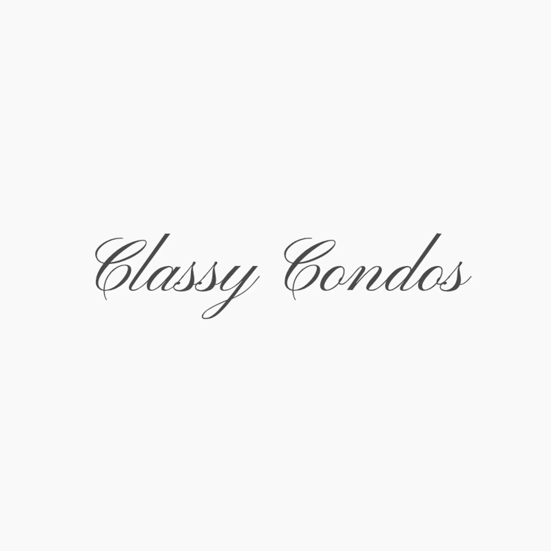 Classy Condos logo for classy real estate