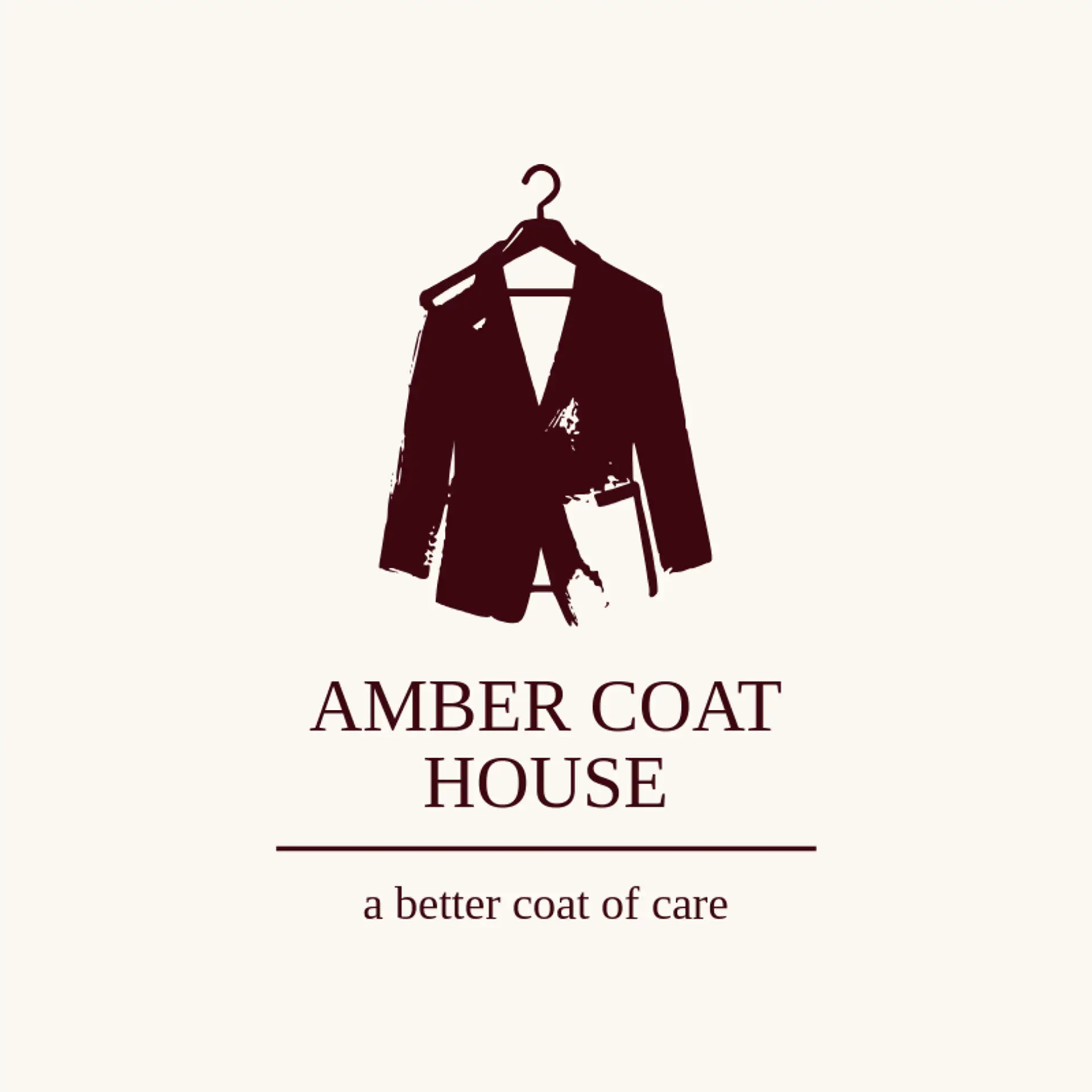 Amber Coat House logo for hanger
