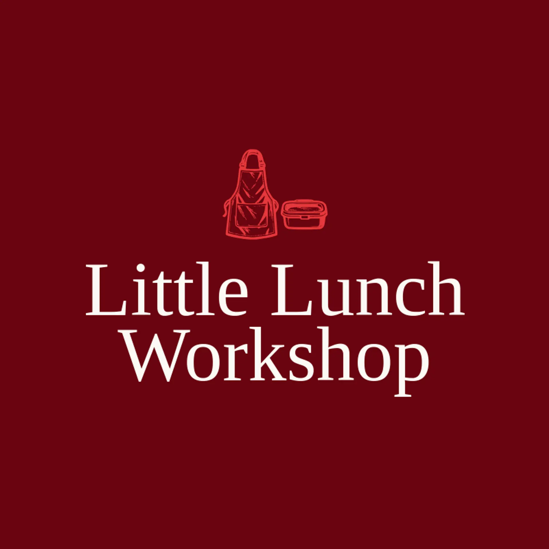 Little Lunch Workshop logo for apron