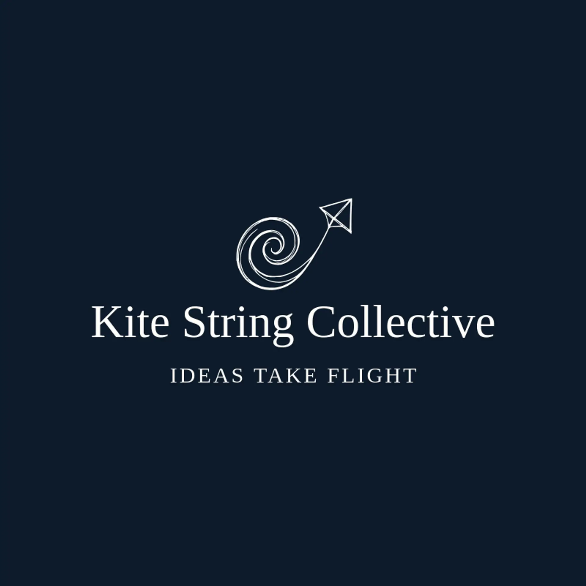 Kite String Collective logo for swirl