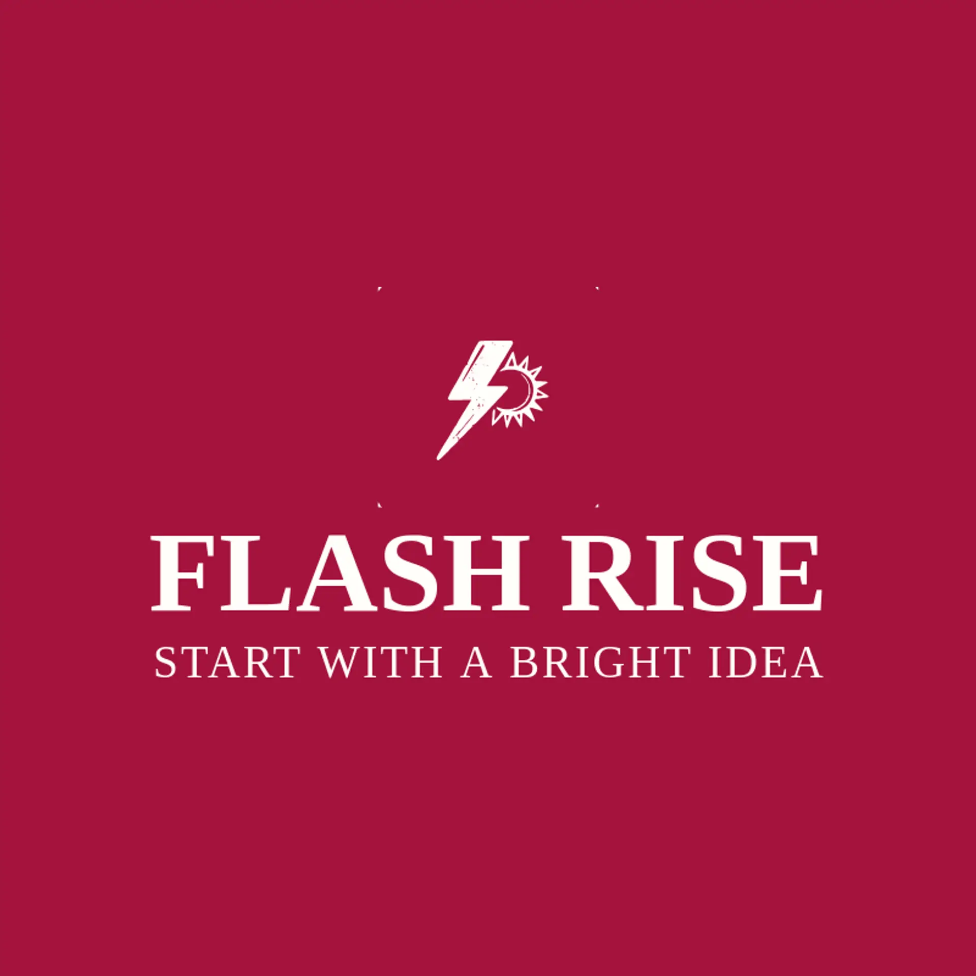 Flash Rise logo for flash