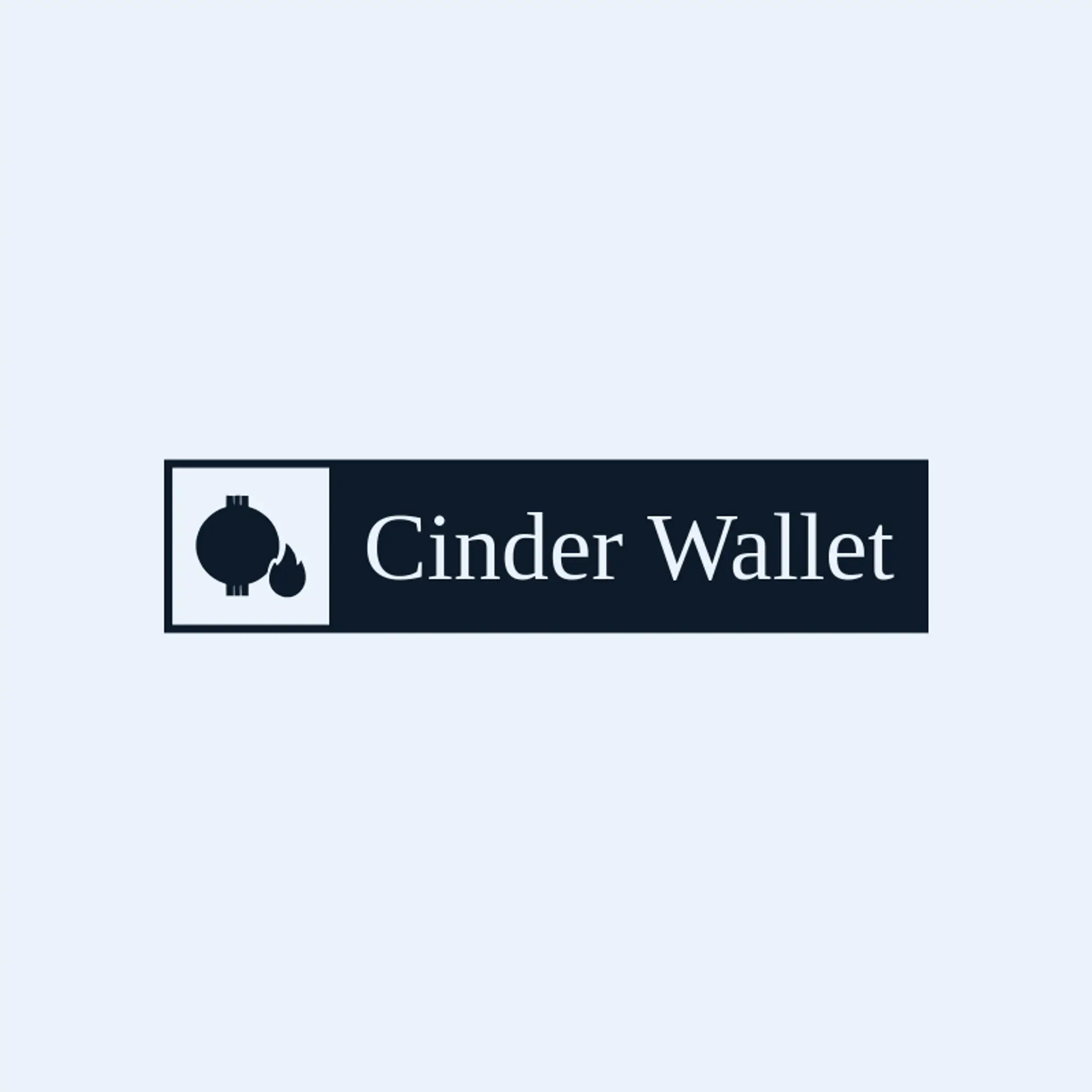 Cinder Wallet logo for cryptocurrency
