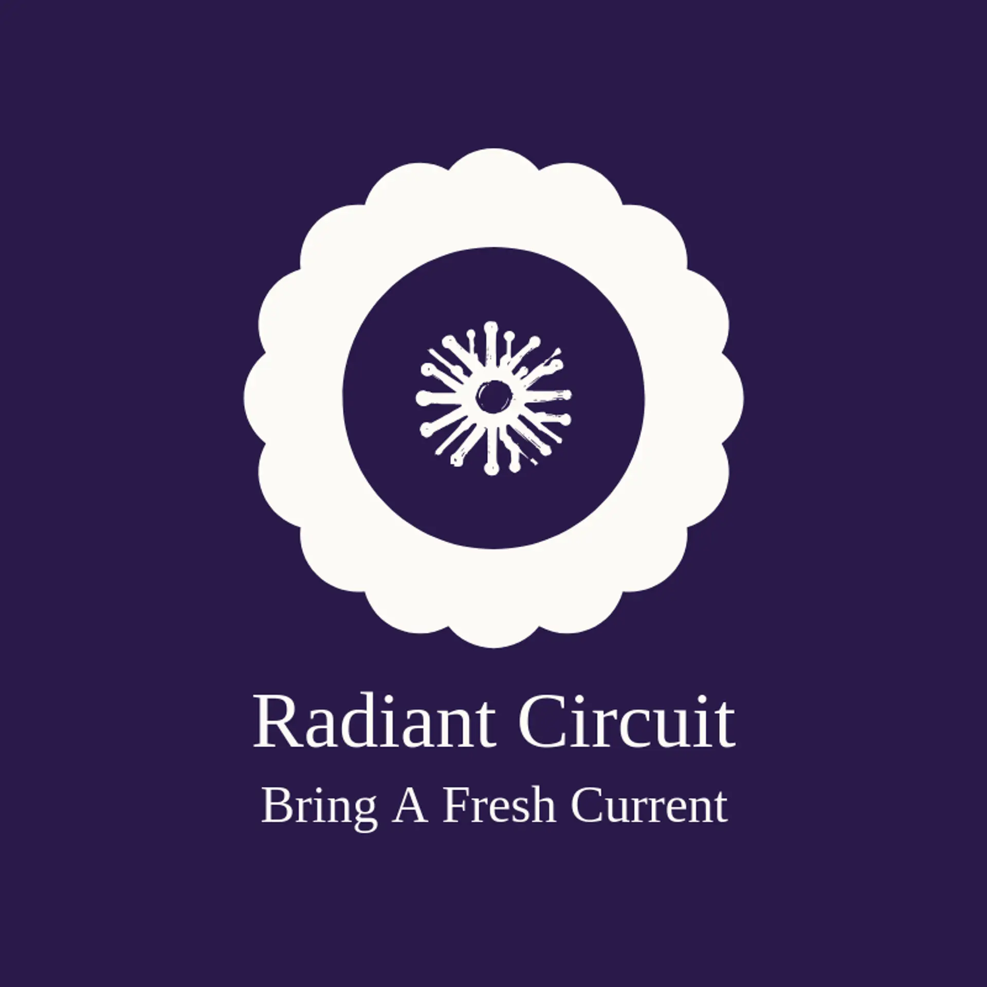 Radiant Circuit logo for electronics