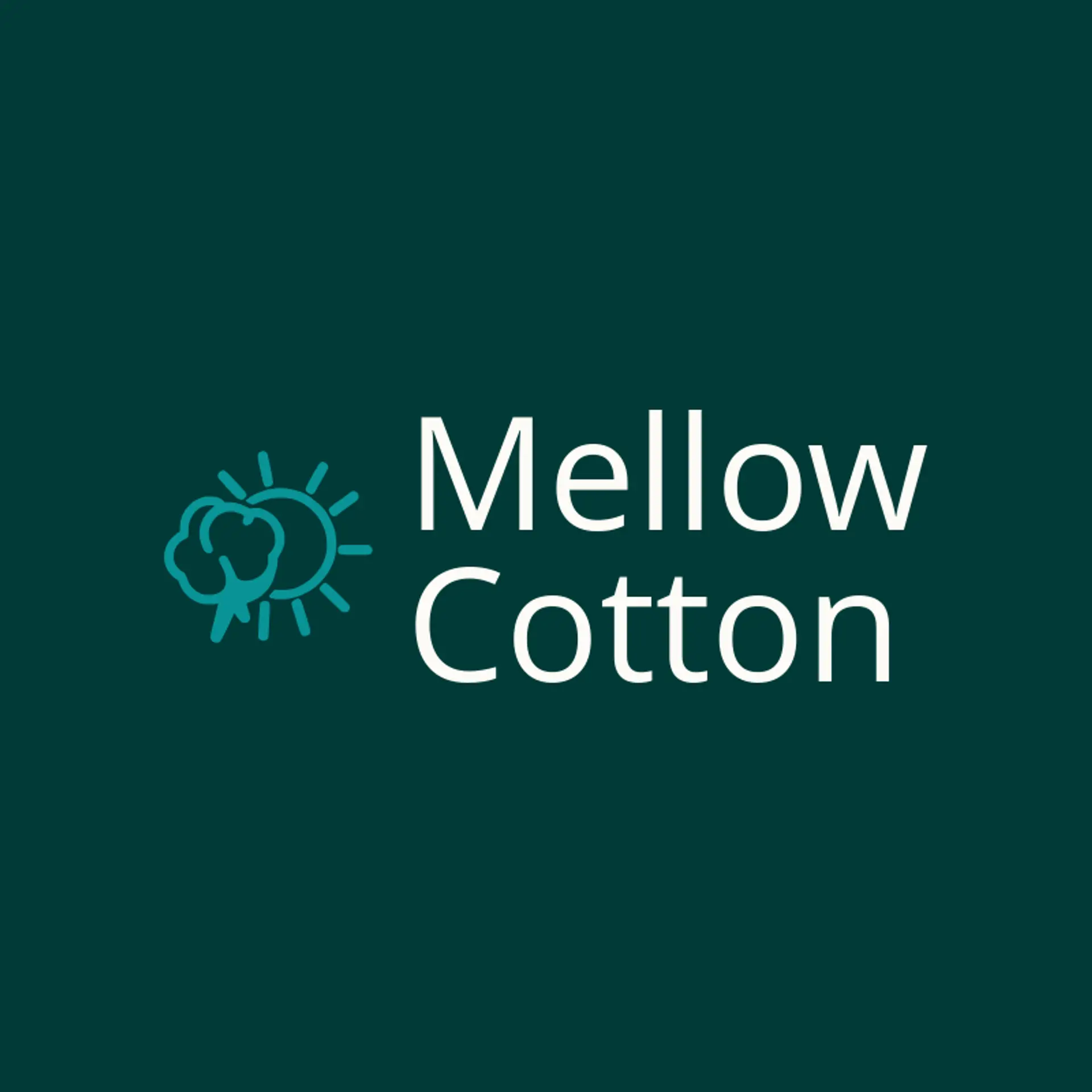 Mellow Cotton logo for clothing store
