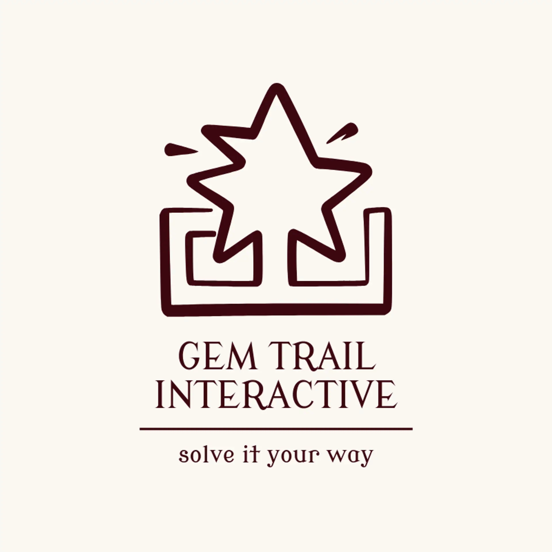 Gem Trail Interactive logo for game