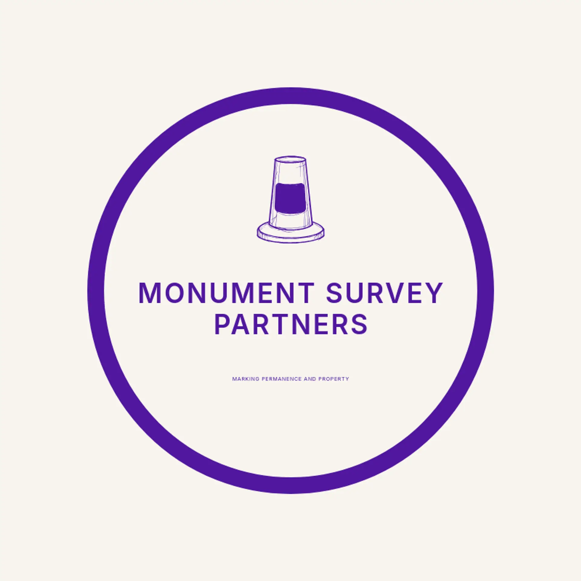 Monument Survey Partners logo for surveying
