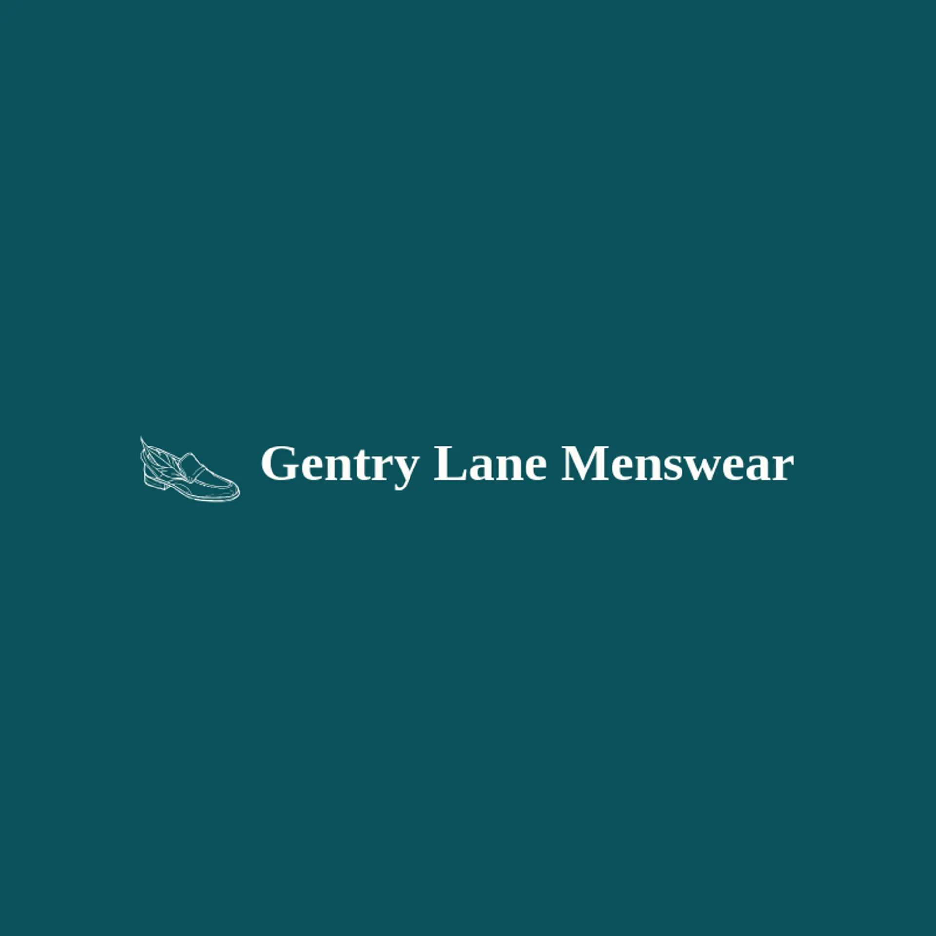 Gentry Lane Menswear logo for mens fashion