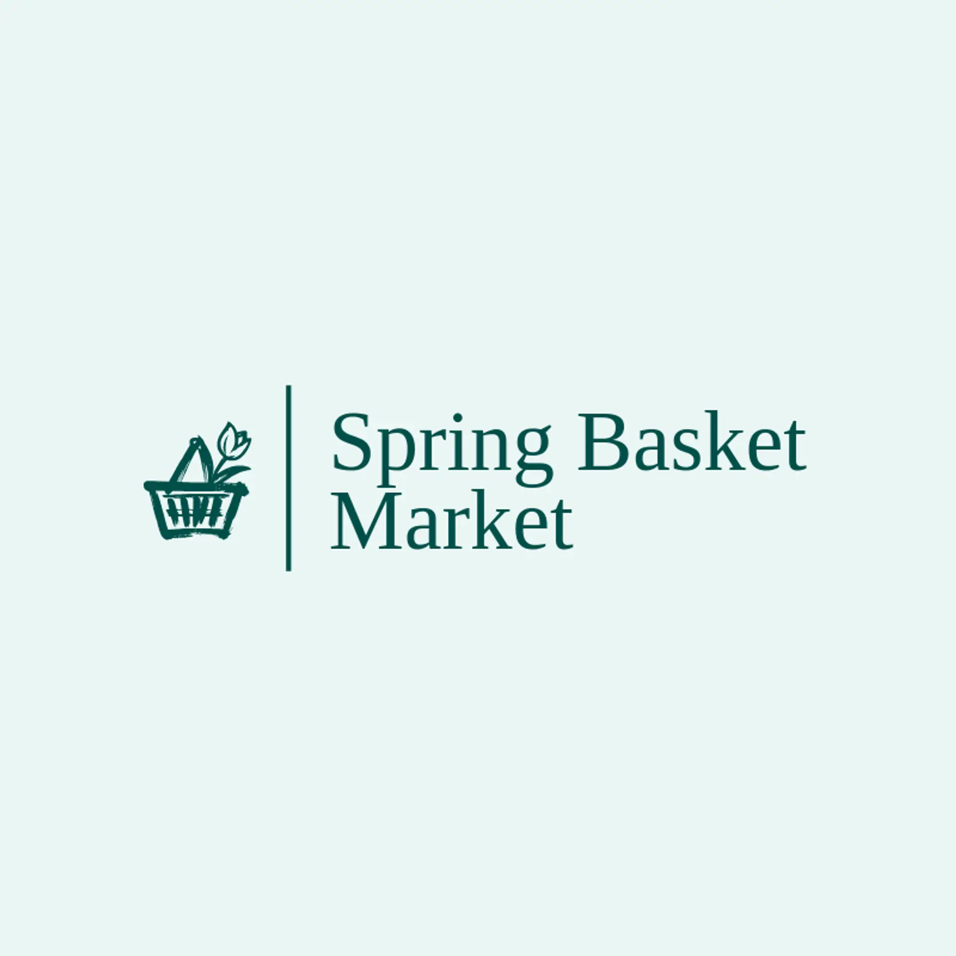 Spring Basket Market logo for convenience store