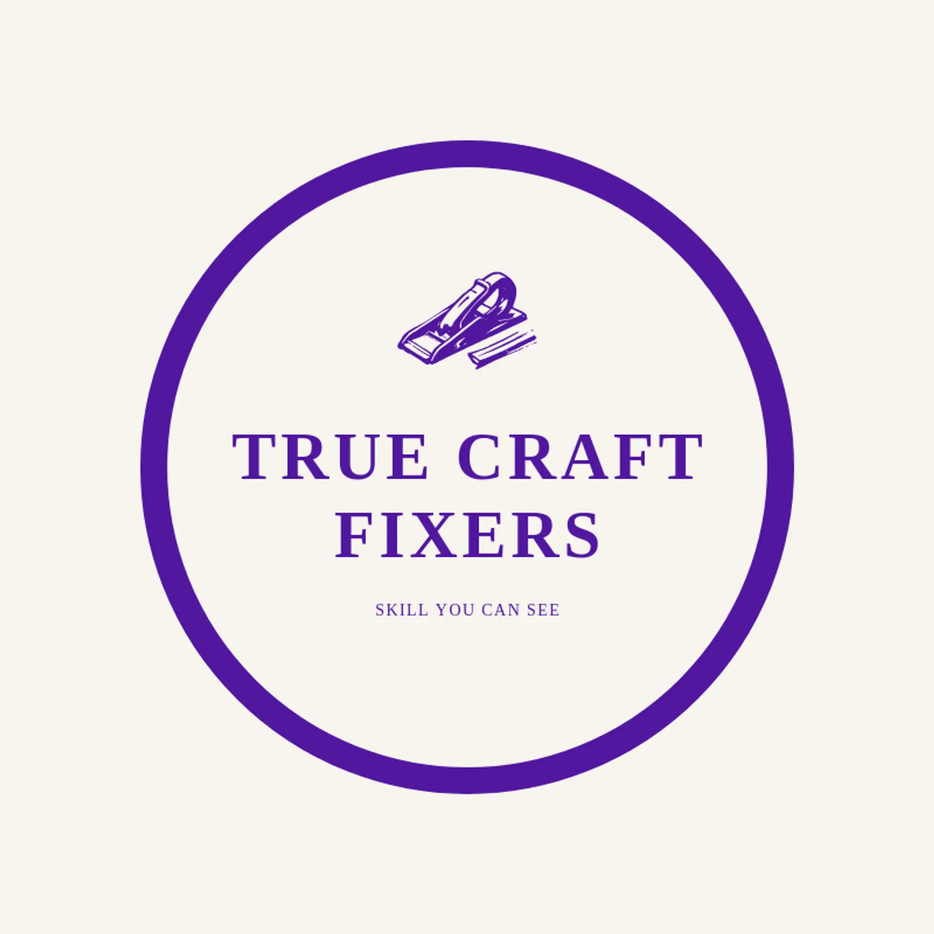 True Craft Fixers logo for home repair