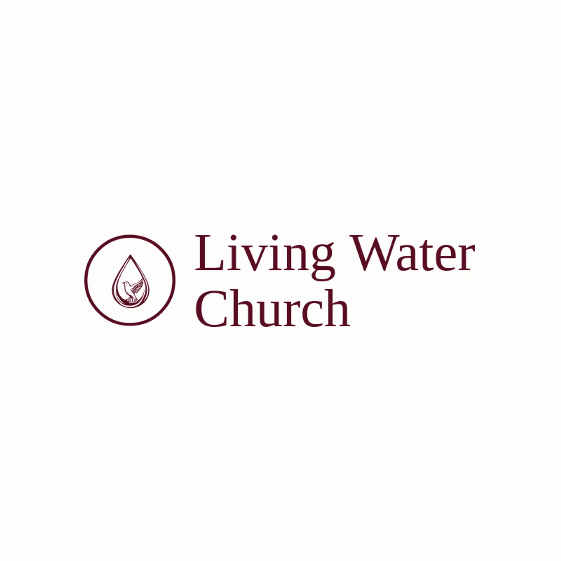 Living Water Church logo for worship