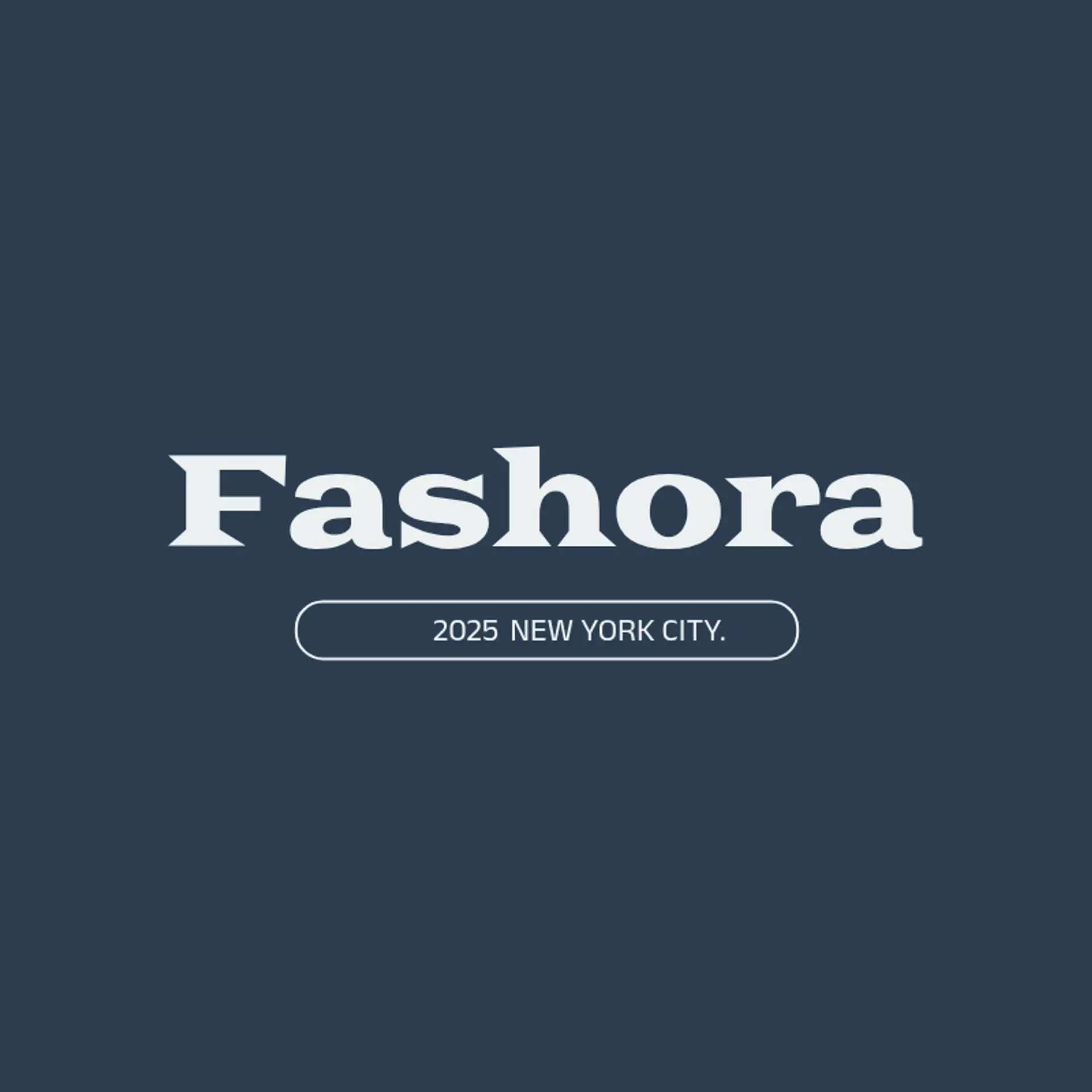 Fashora logo for fashion wear
