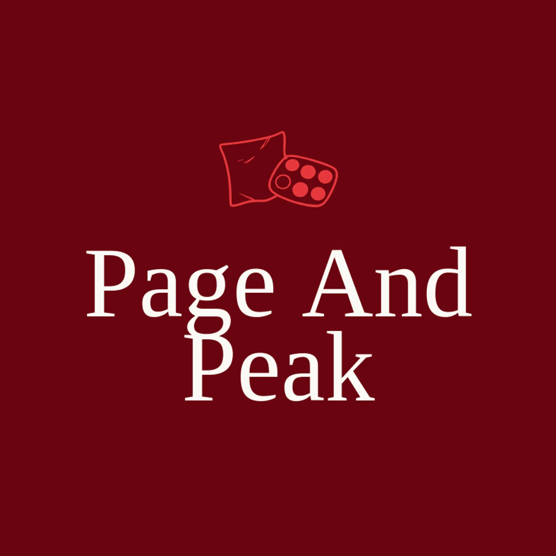Page And Peak logo for graphic designer