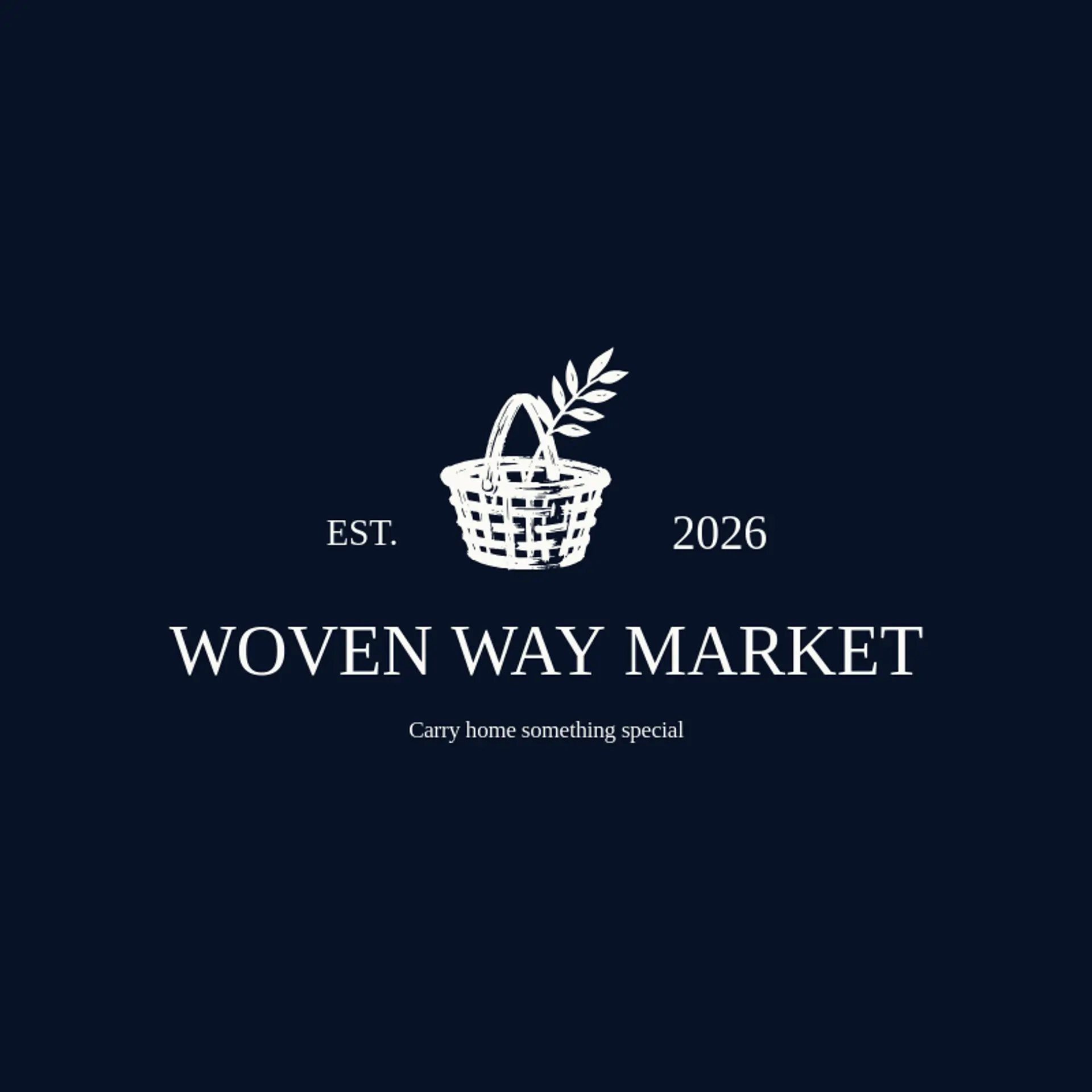 Woven Way Market logo for market