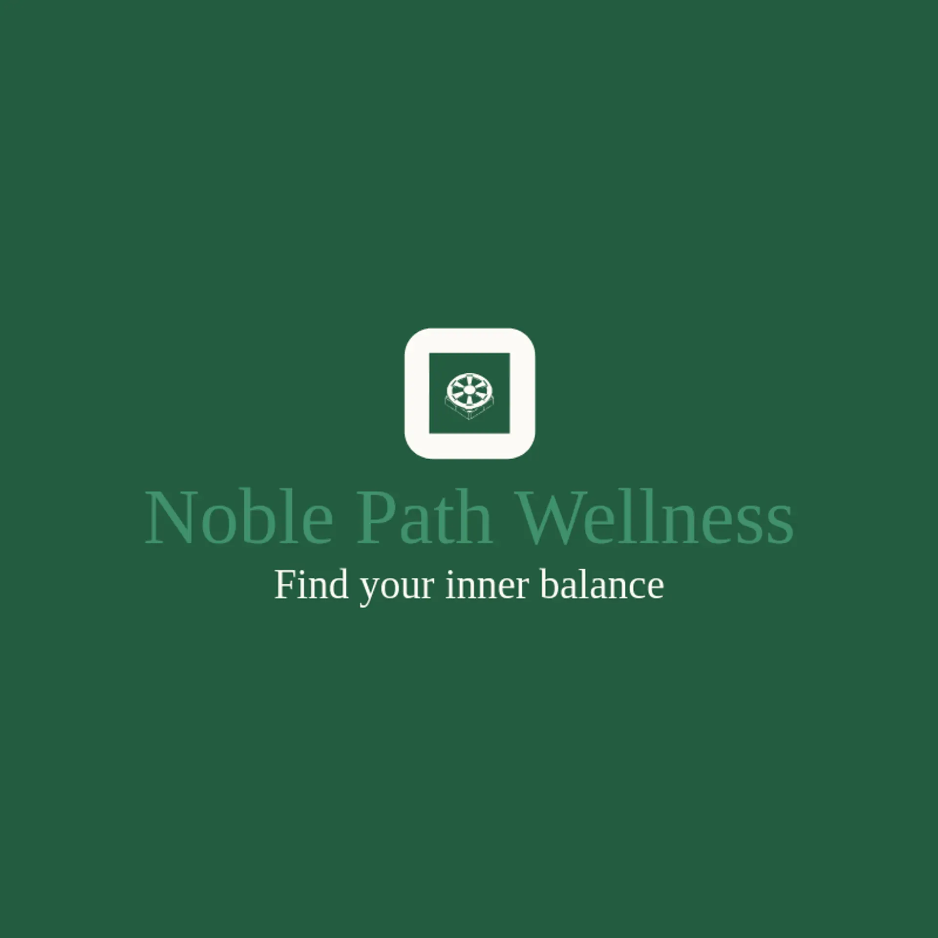 Noble Path Wellness logo for imperial