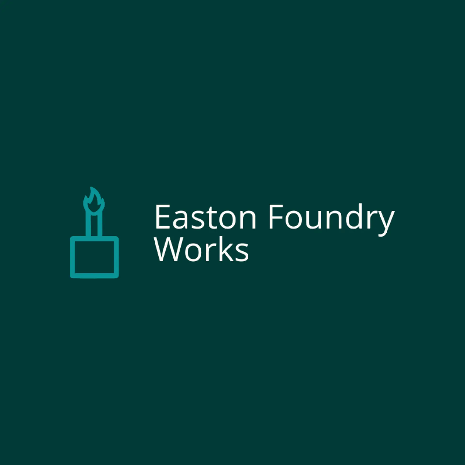 Easton Foundry Works logo for industry