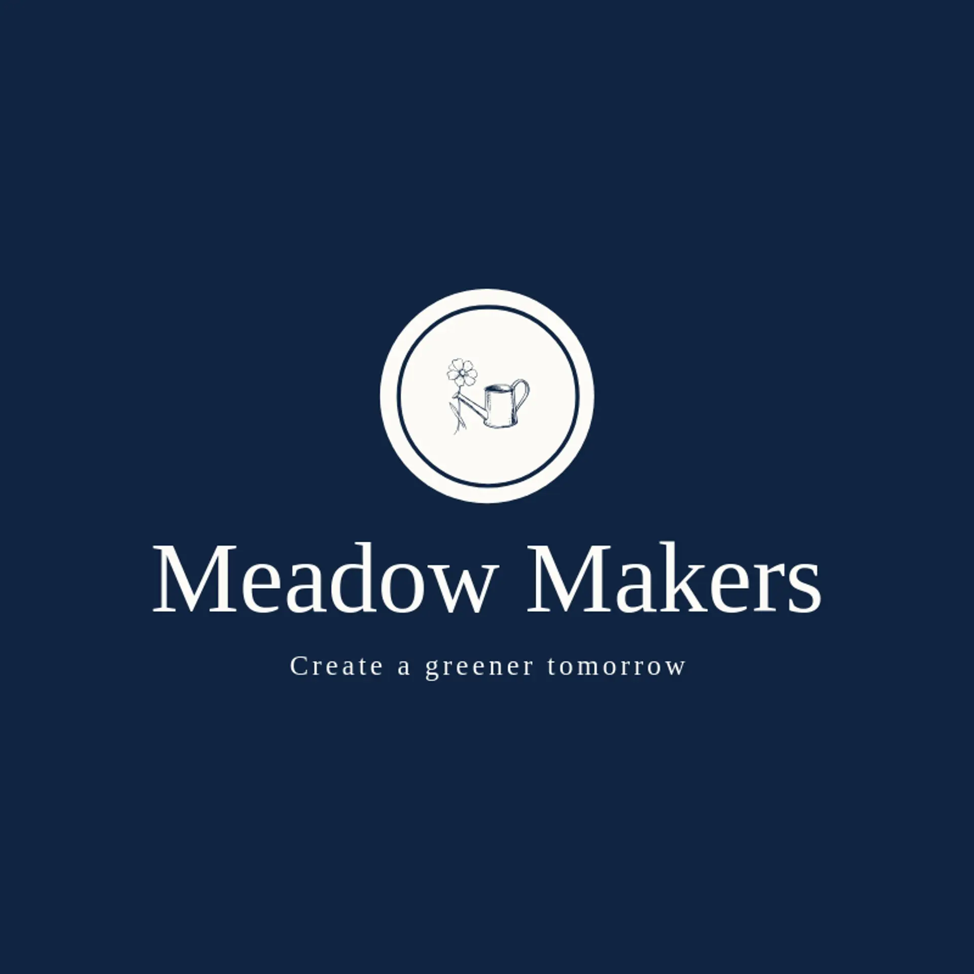 Meadow Makers logo for gardening