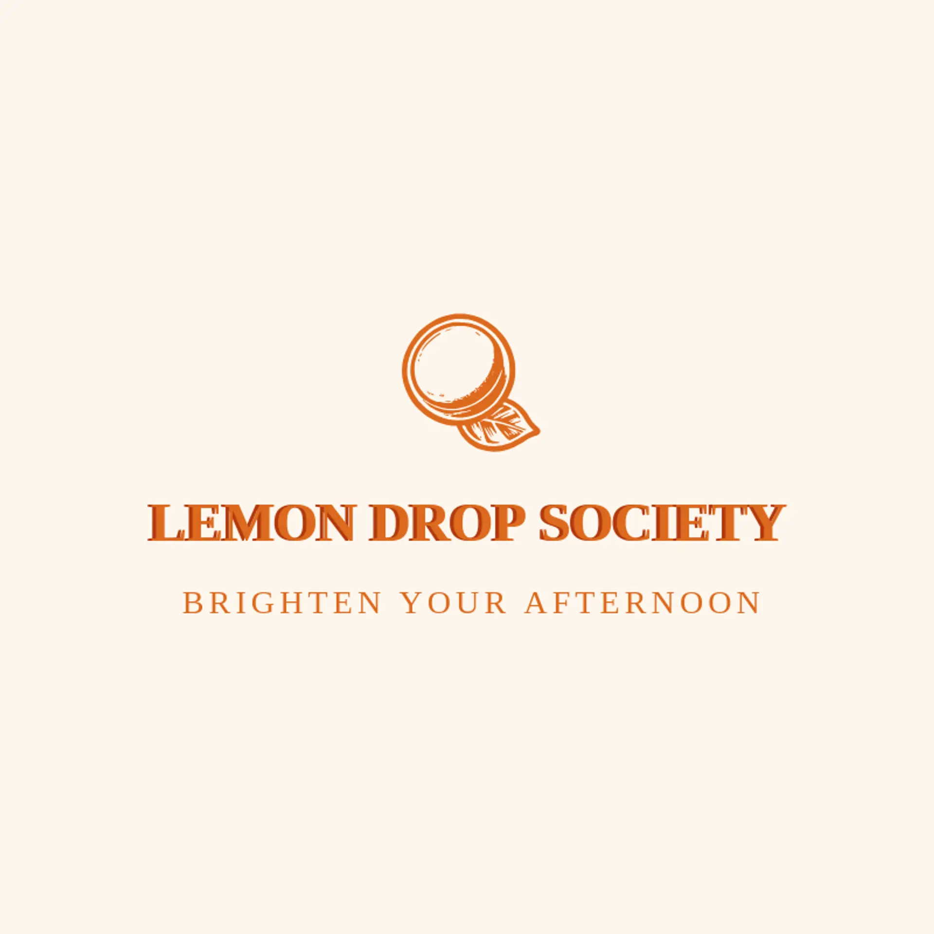 Lemon Drop Society logo for sweet