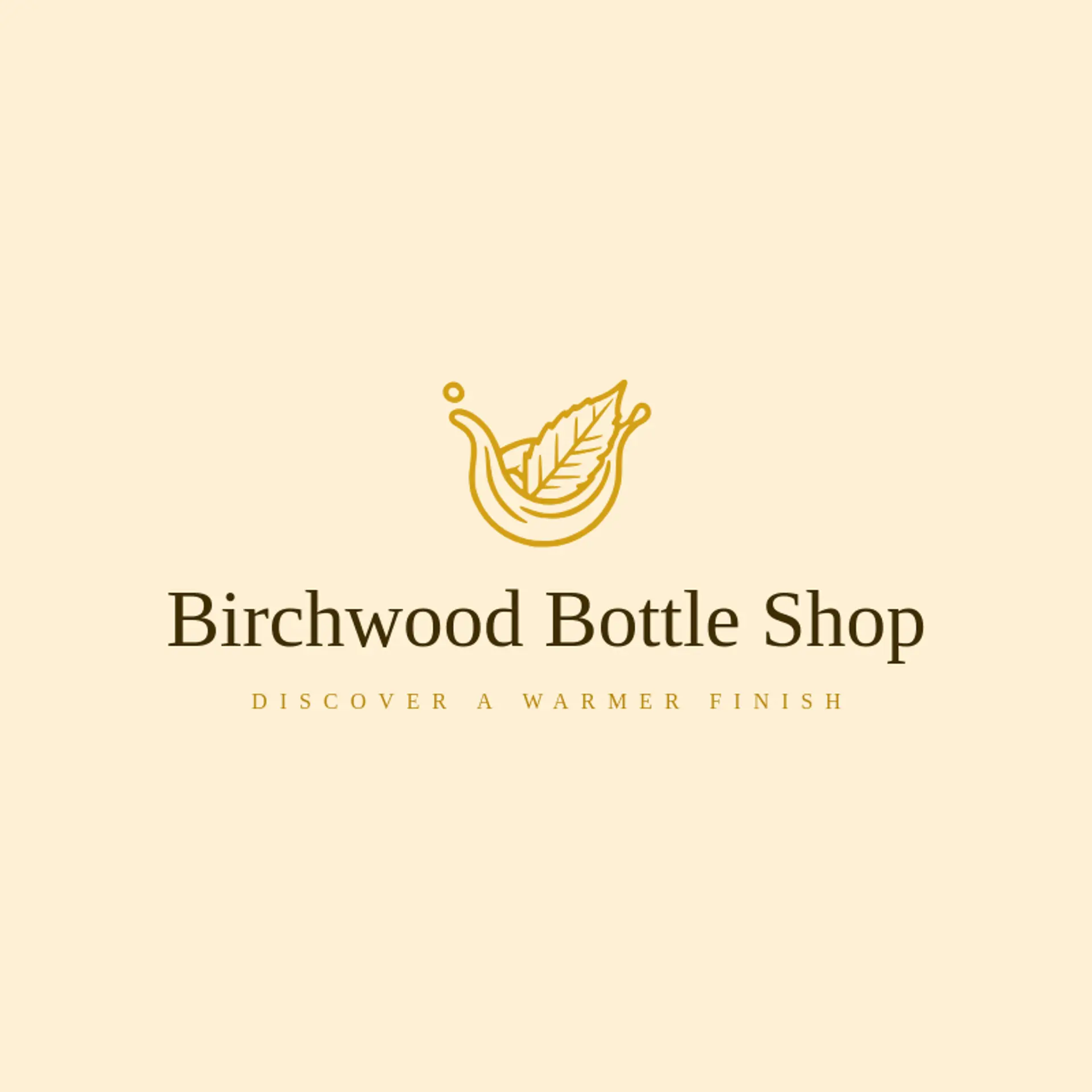 Birchwood Bottle Shop logo for whiskey