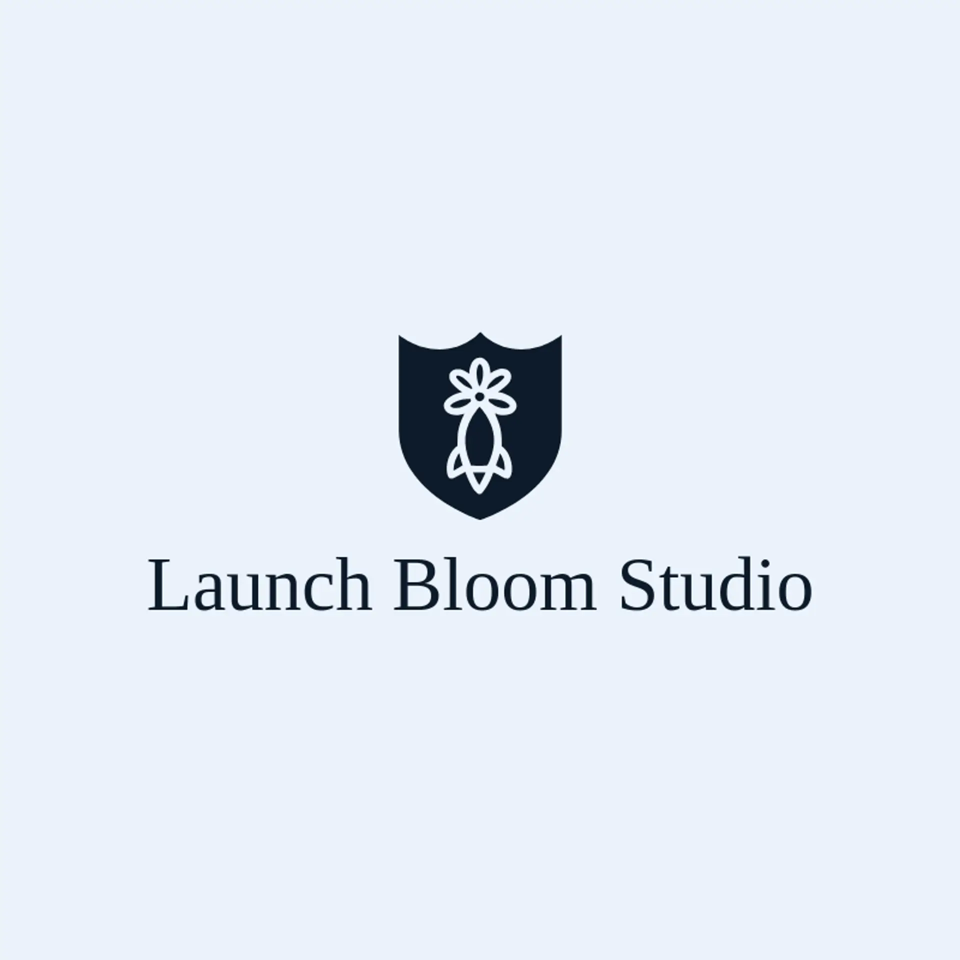 Launch Bloom Studio logo for launch
