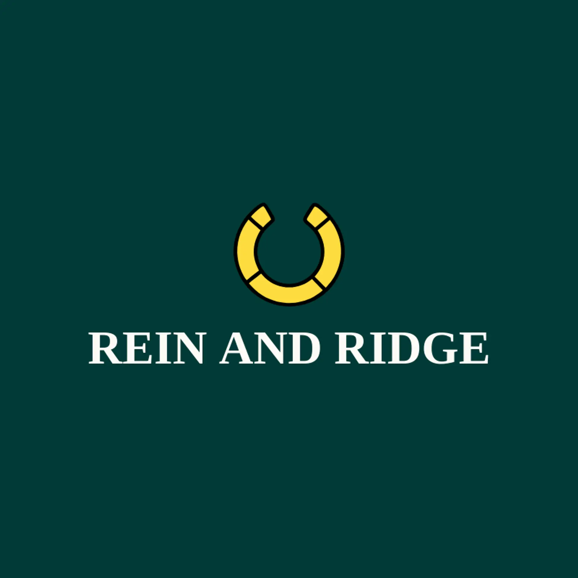 Rein and Ridge logo for horseshoe