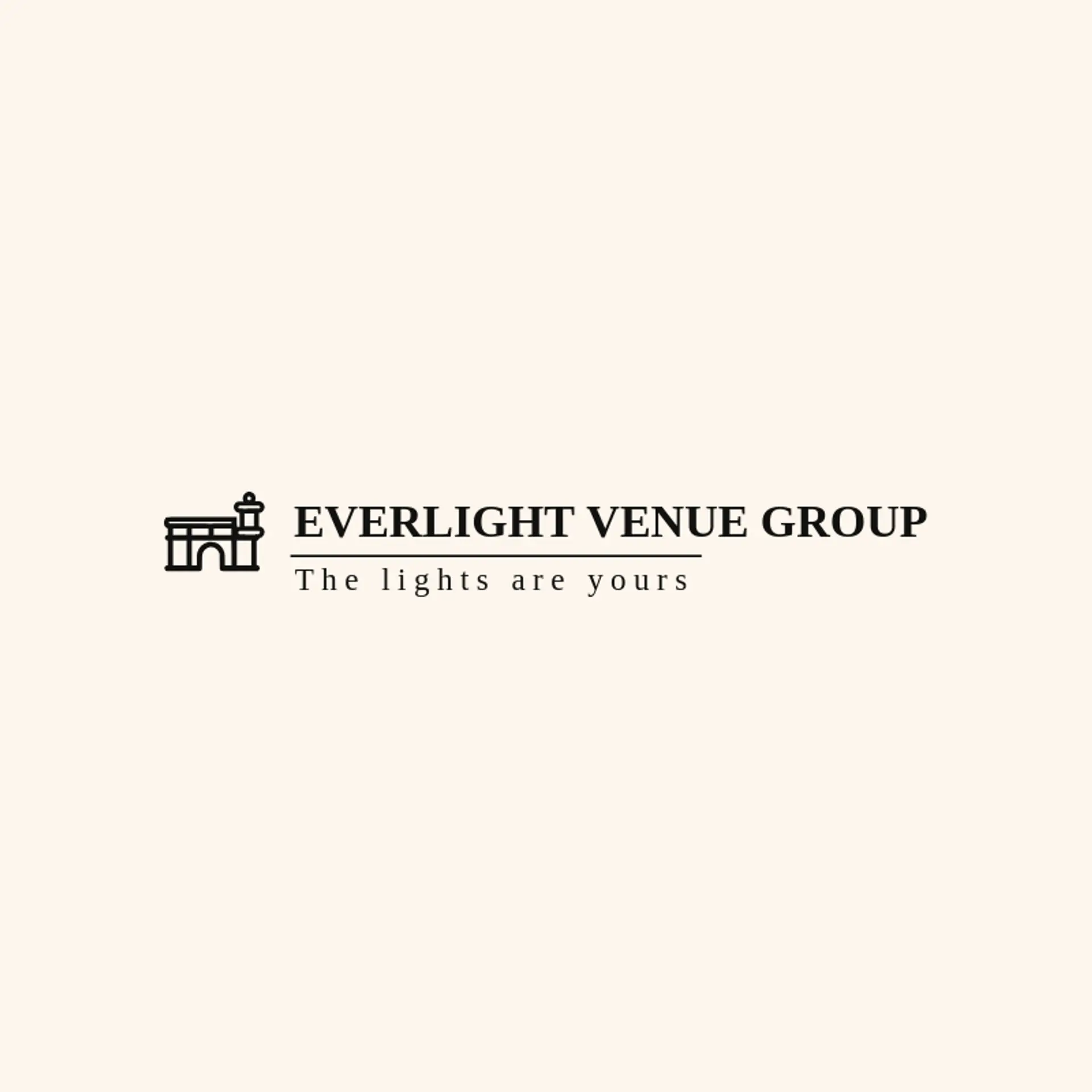 Everlight Venue Group logo for stadium