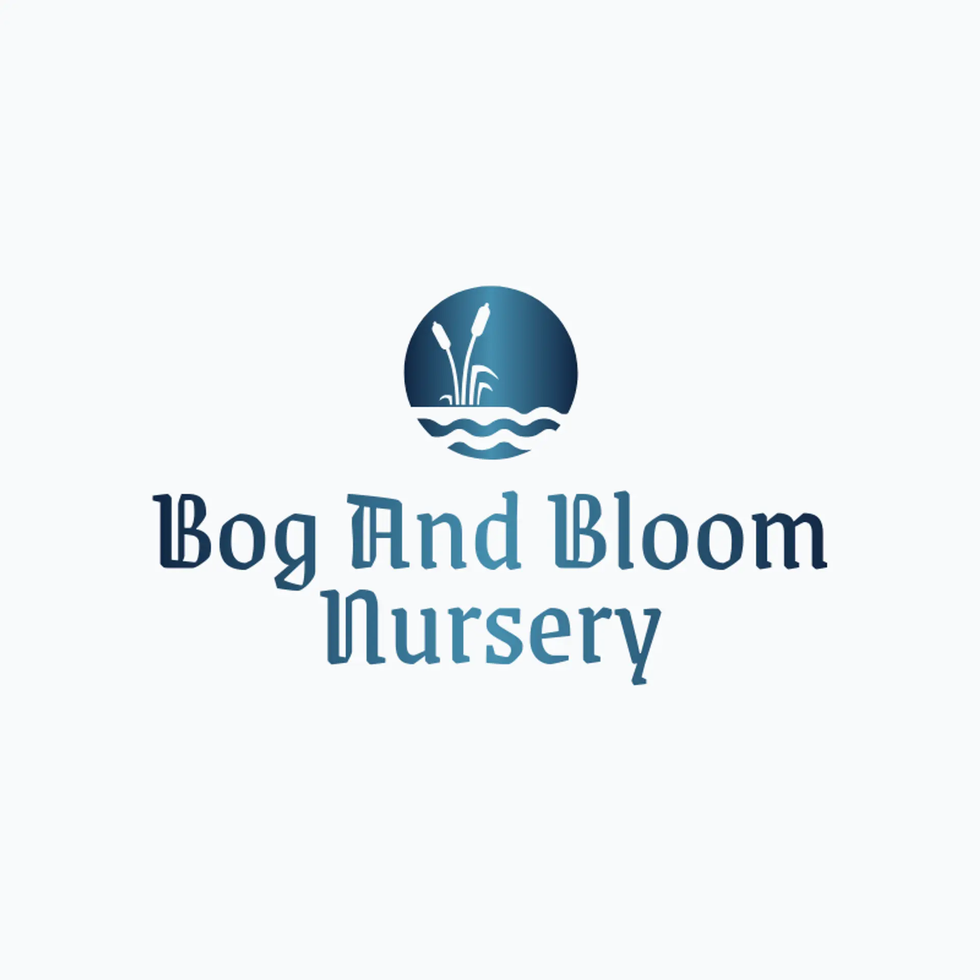 Bog and Bloom Nursery logo for marsh