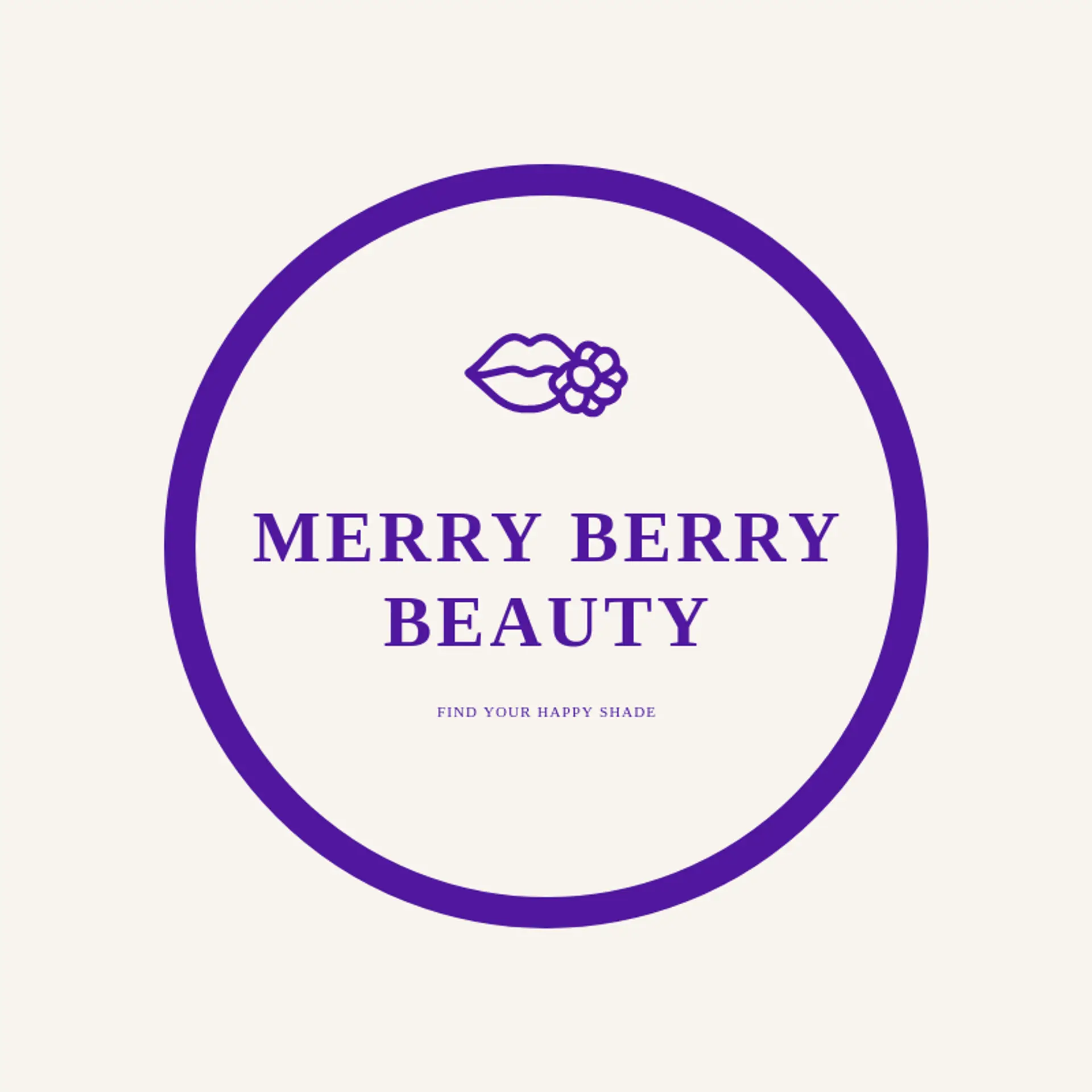 Merry Berry Beauty logo for lips