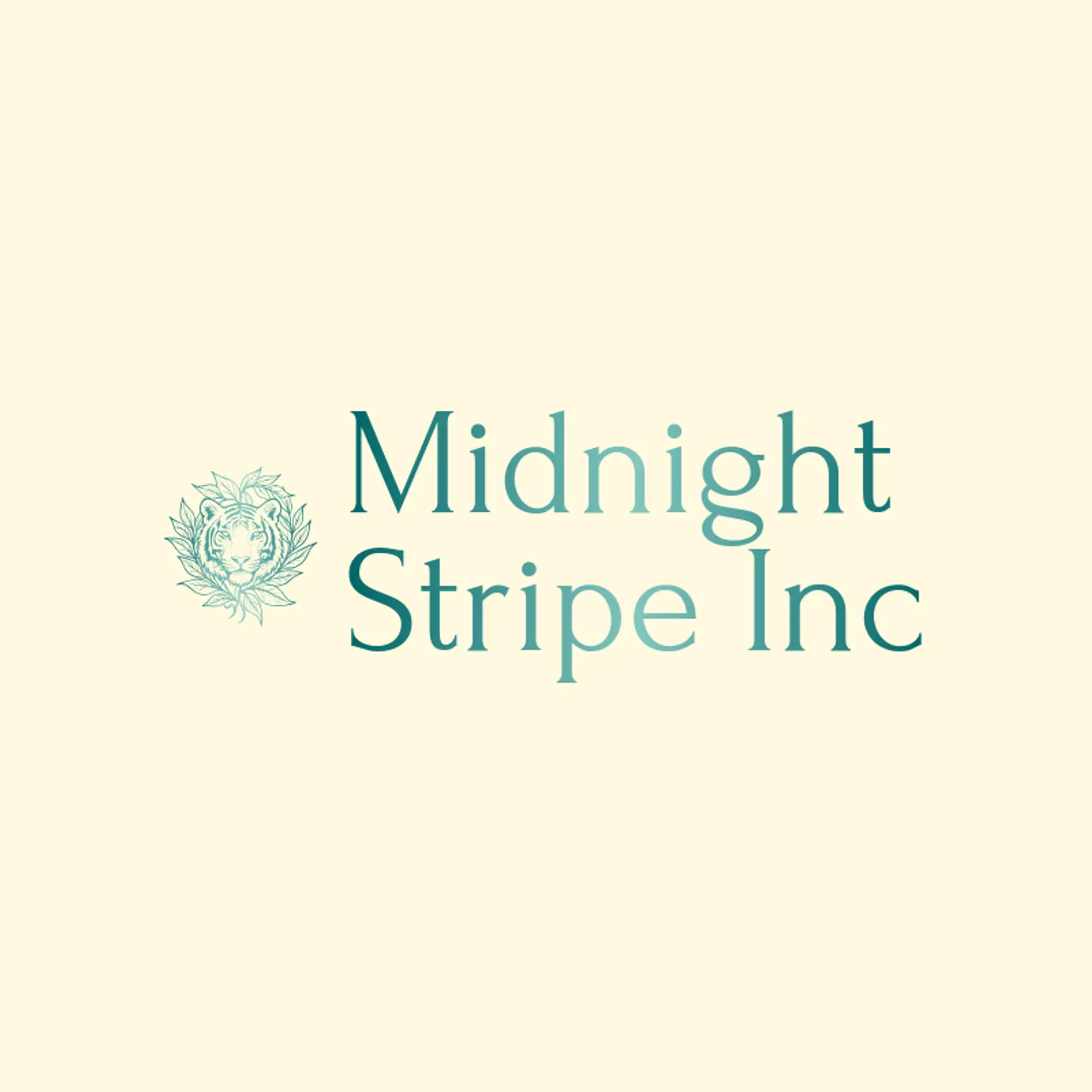 Midnight Stripe Inc logo for tiger