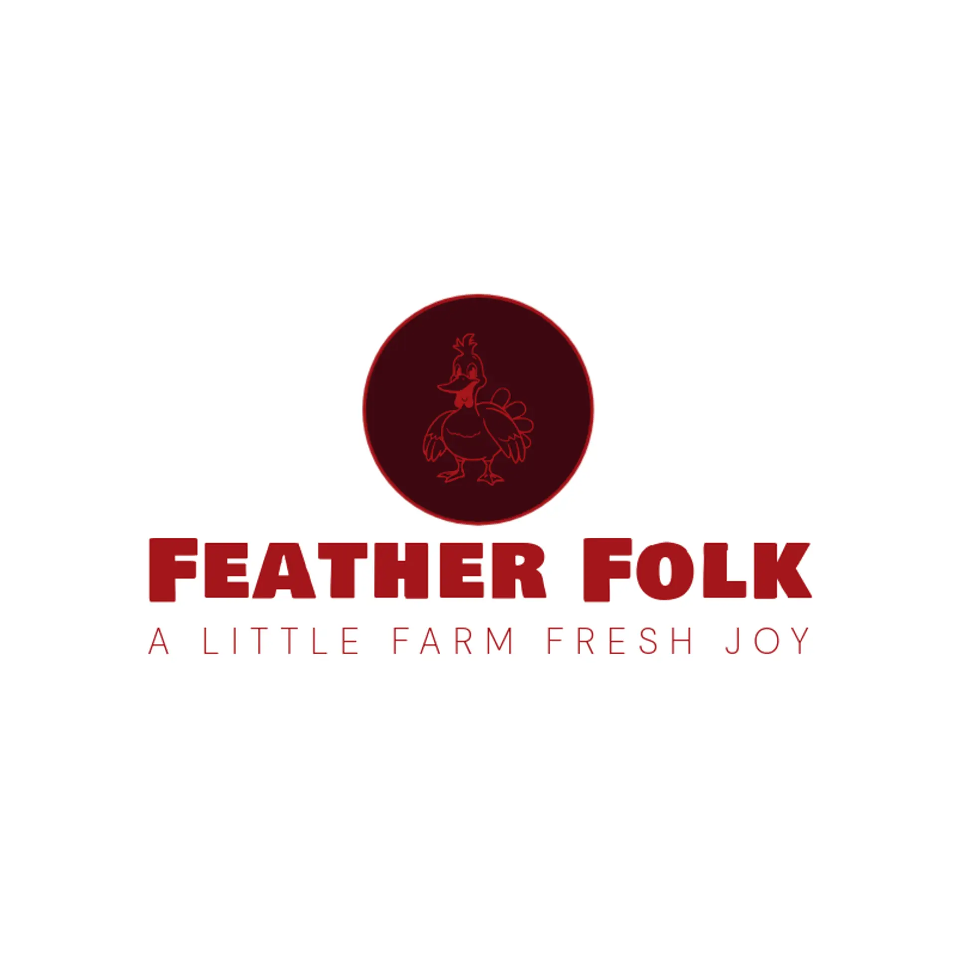 Feather Folk logo for turkey