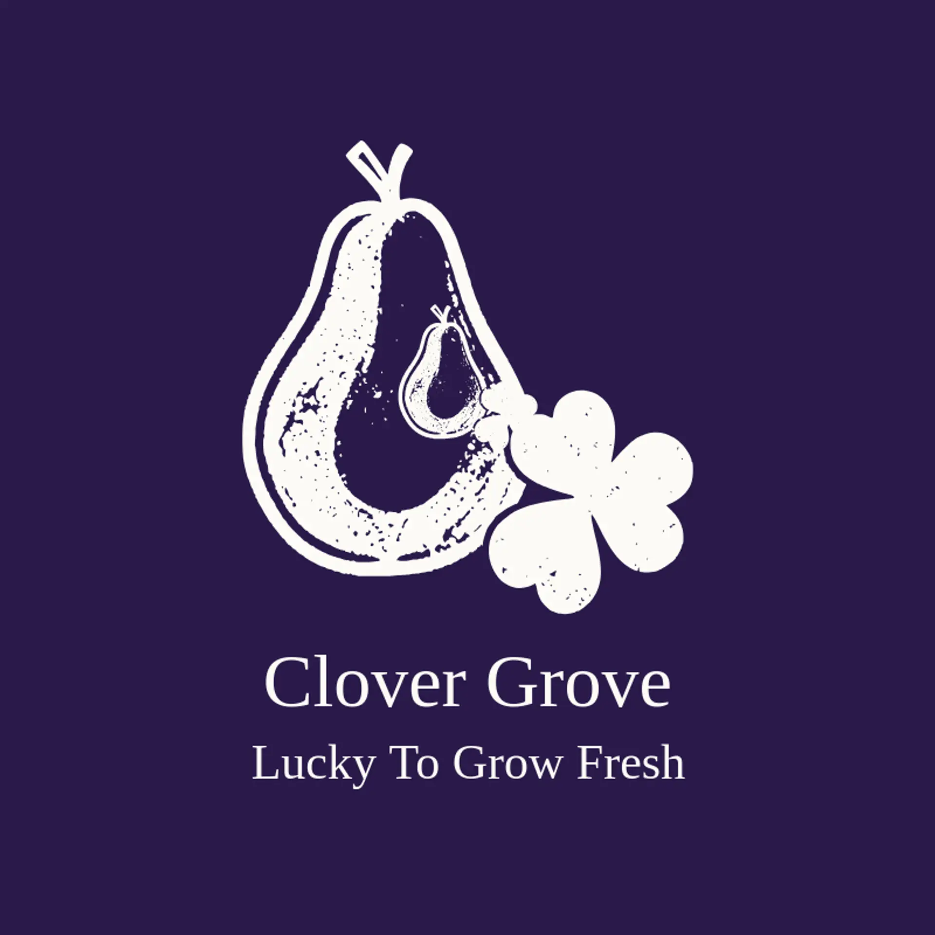 Clover Grove logo for pear