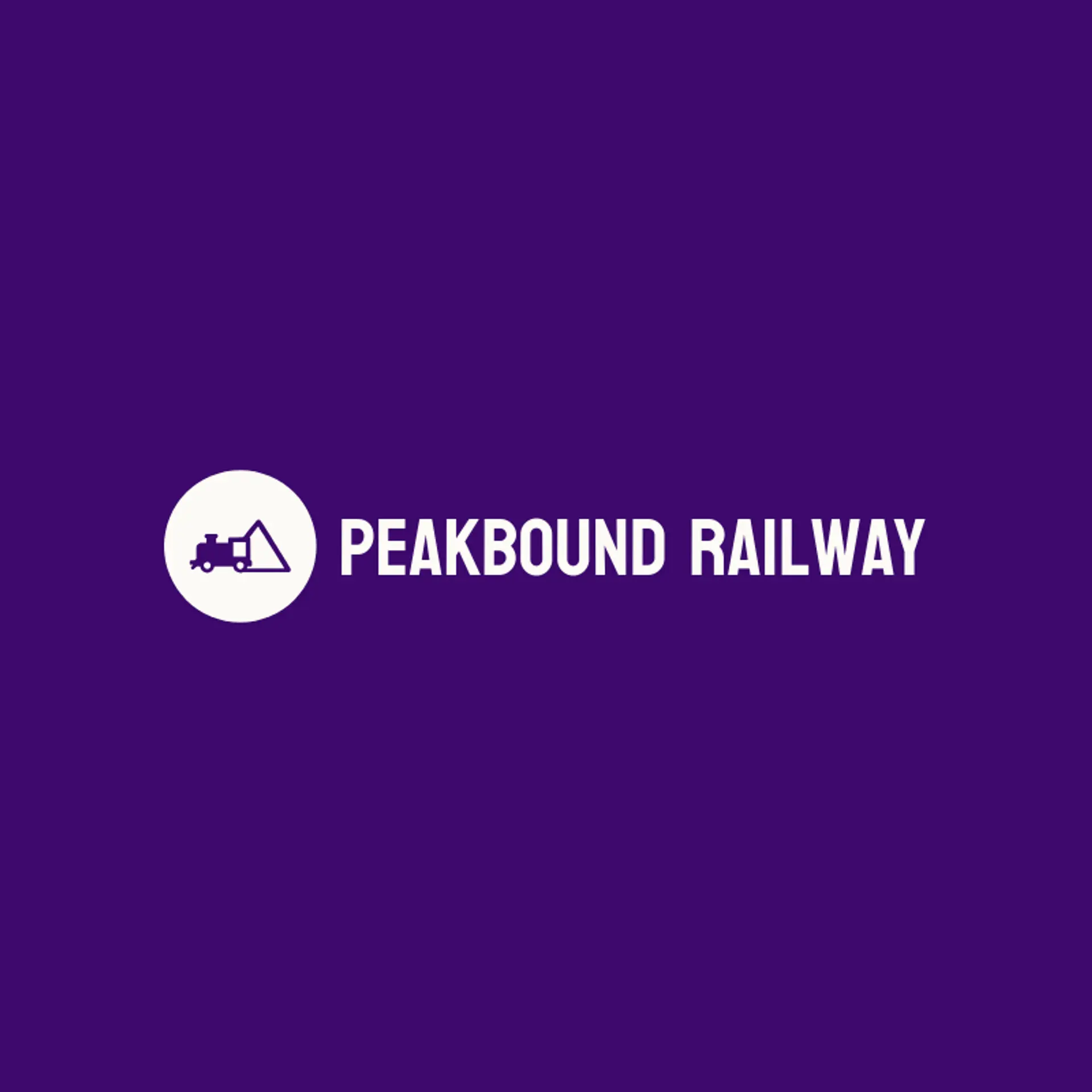 Peakbound Railway logo for railway