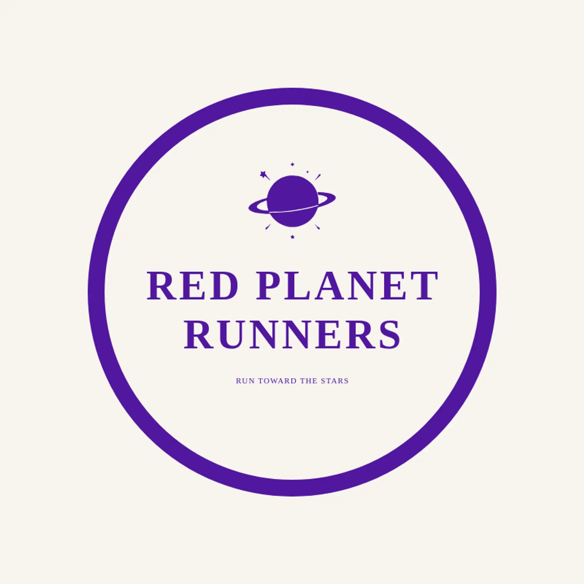 Red Planet Runners logo for saturn
