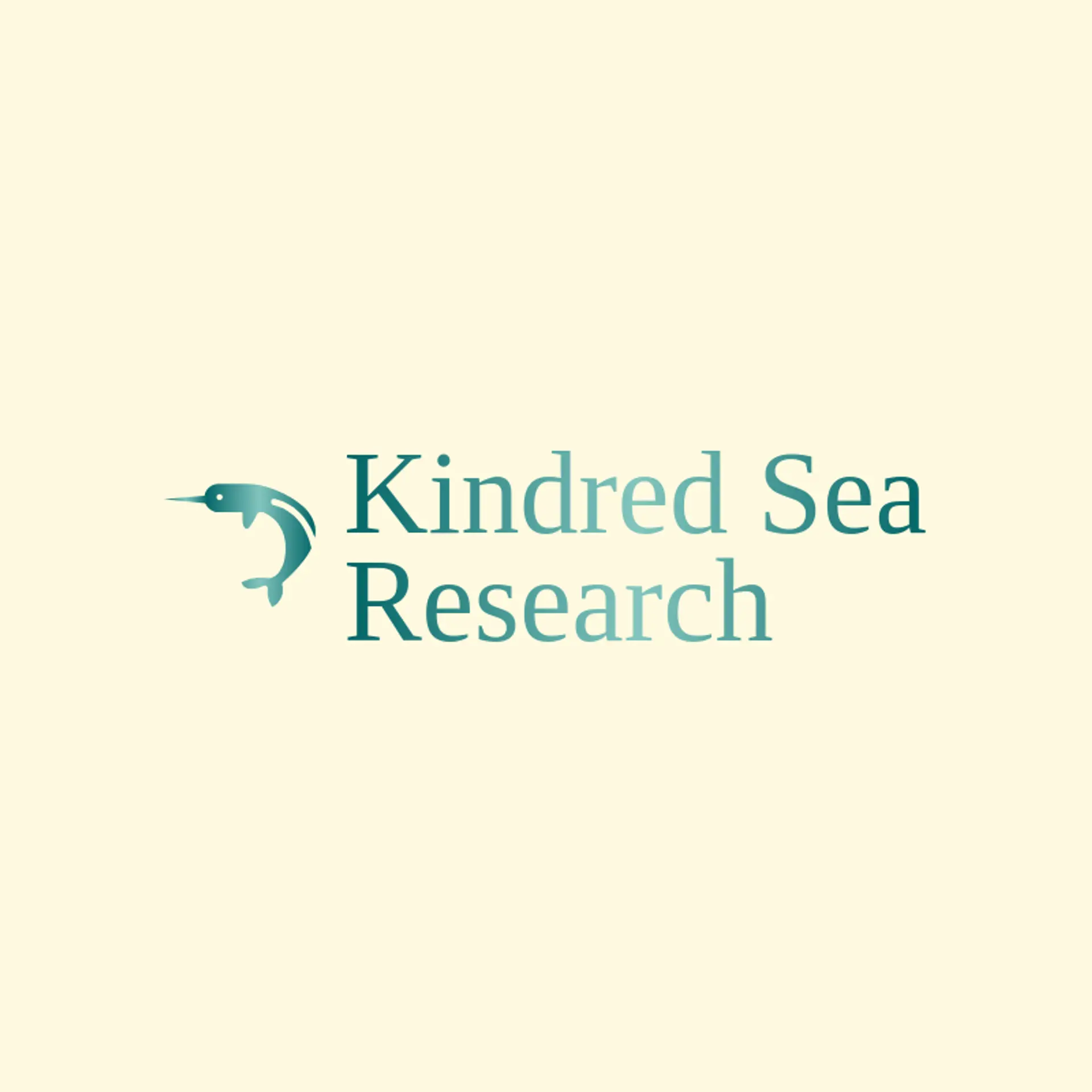 Kindred Sea Research logo for whale