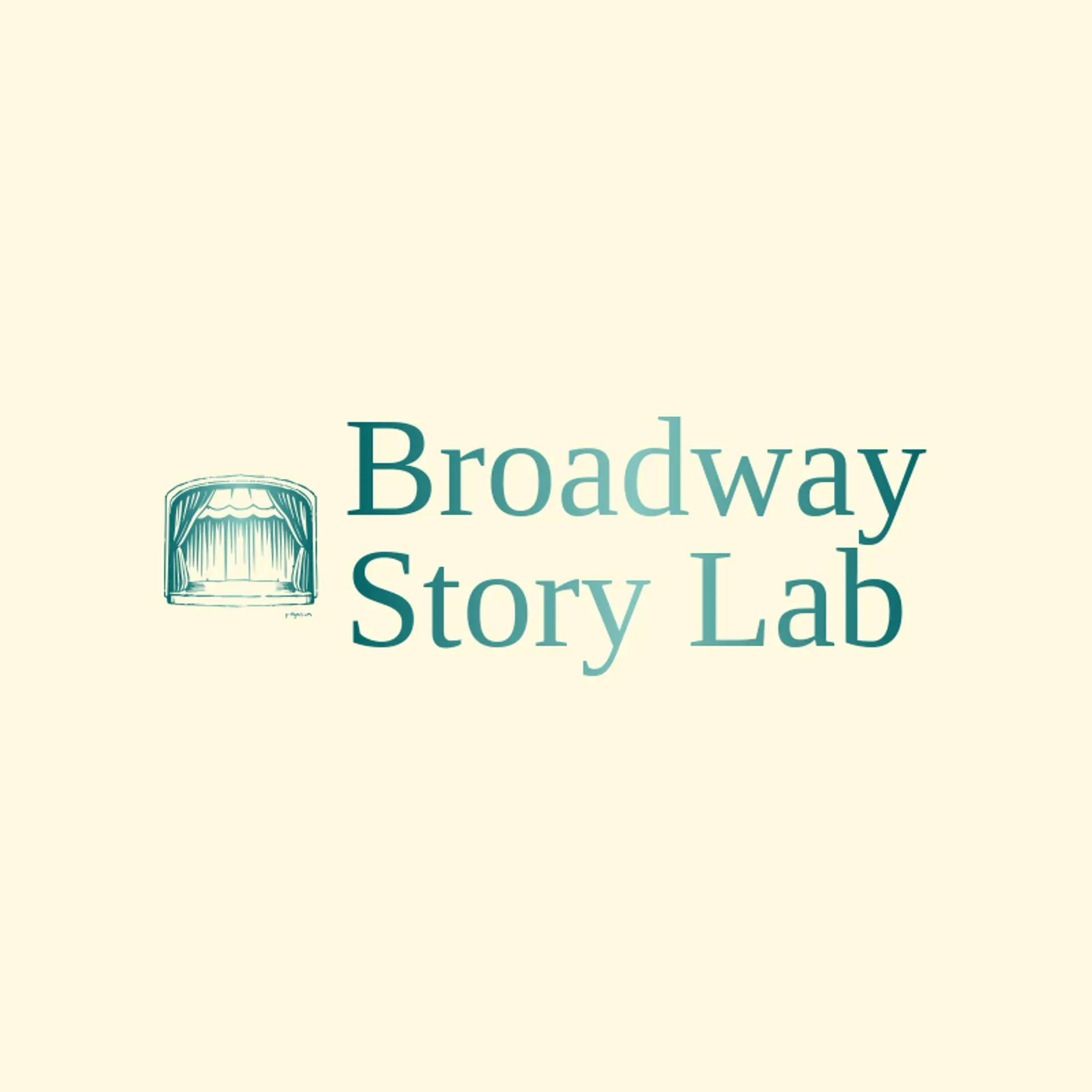 Broadway Story Lab logo for broadway