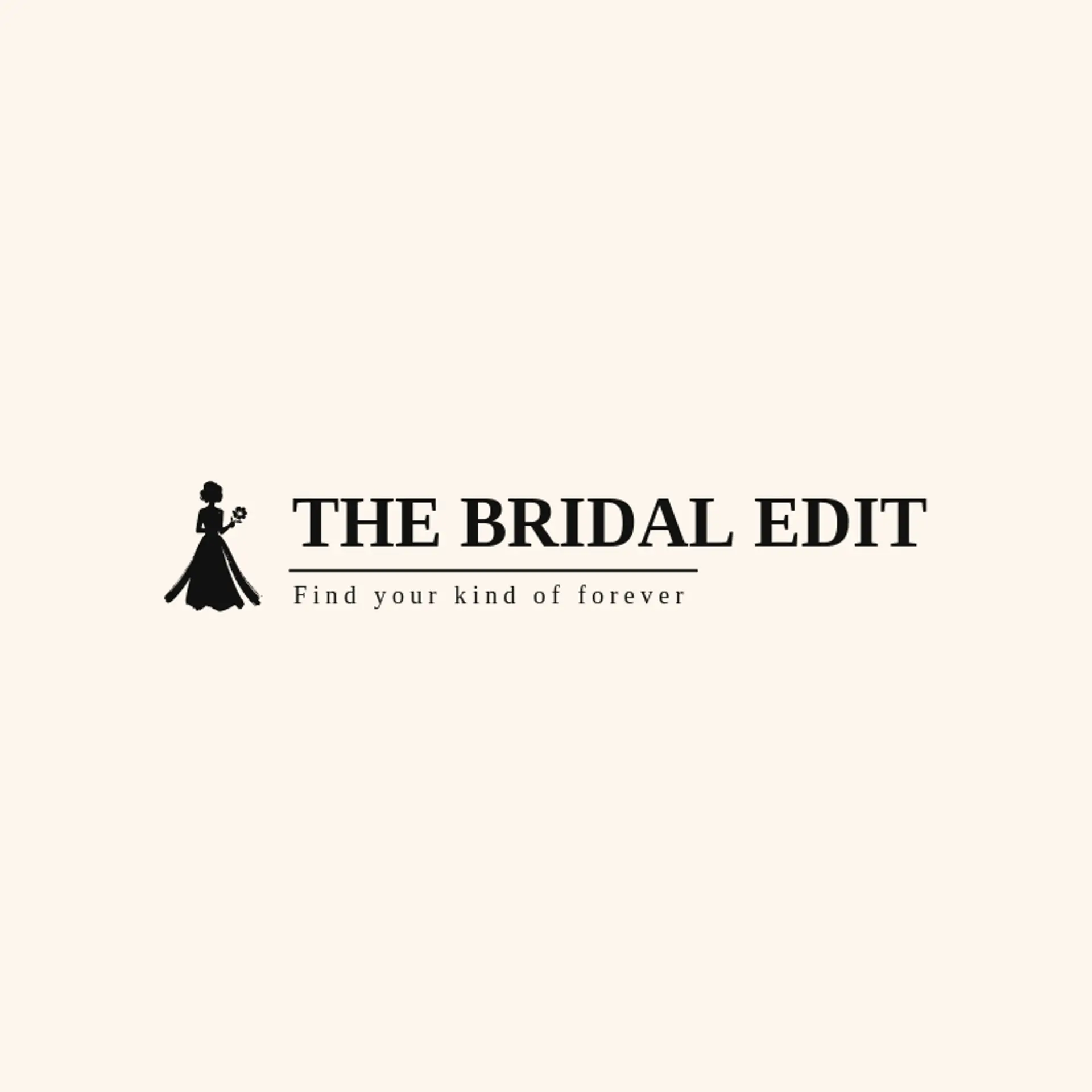 The Bridal Edit logo for bride