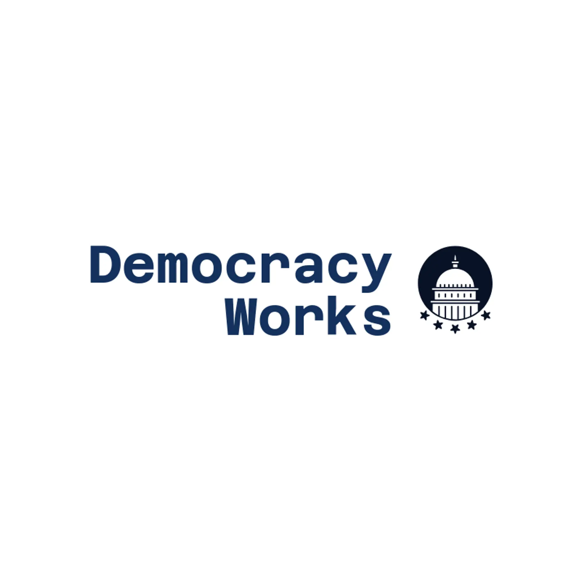 Democracy Works logo for congress