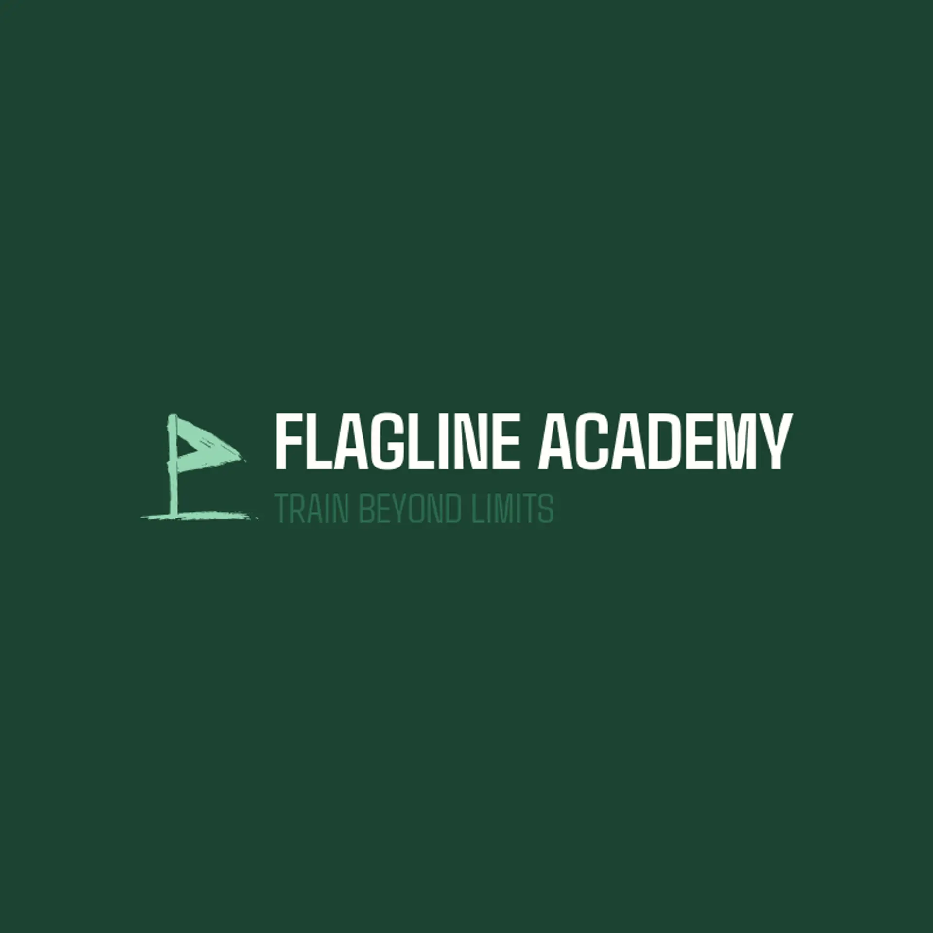 Flagline Academy logo for soccer