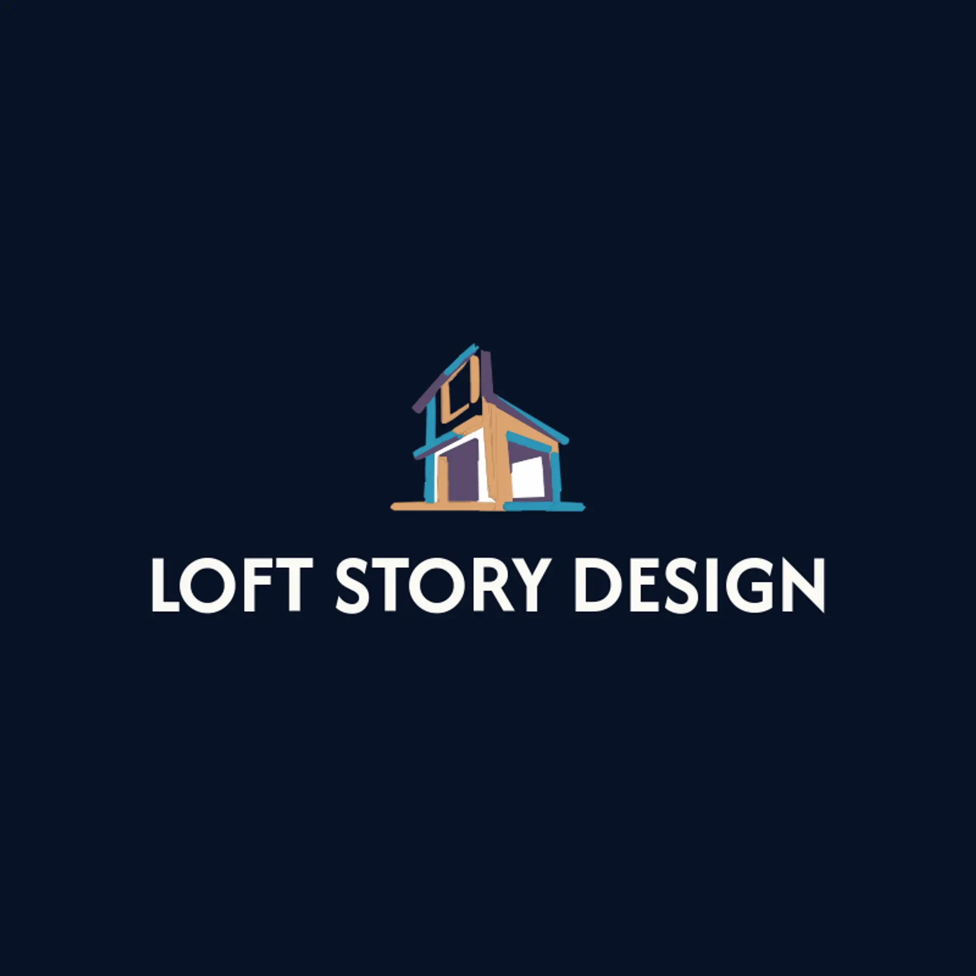 Loft Story Design logo for loft