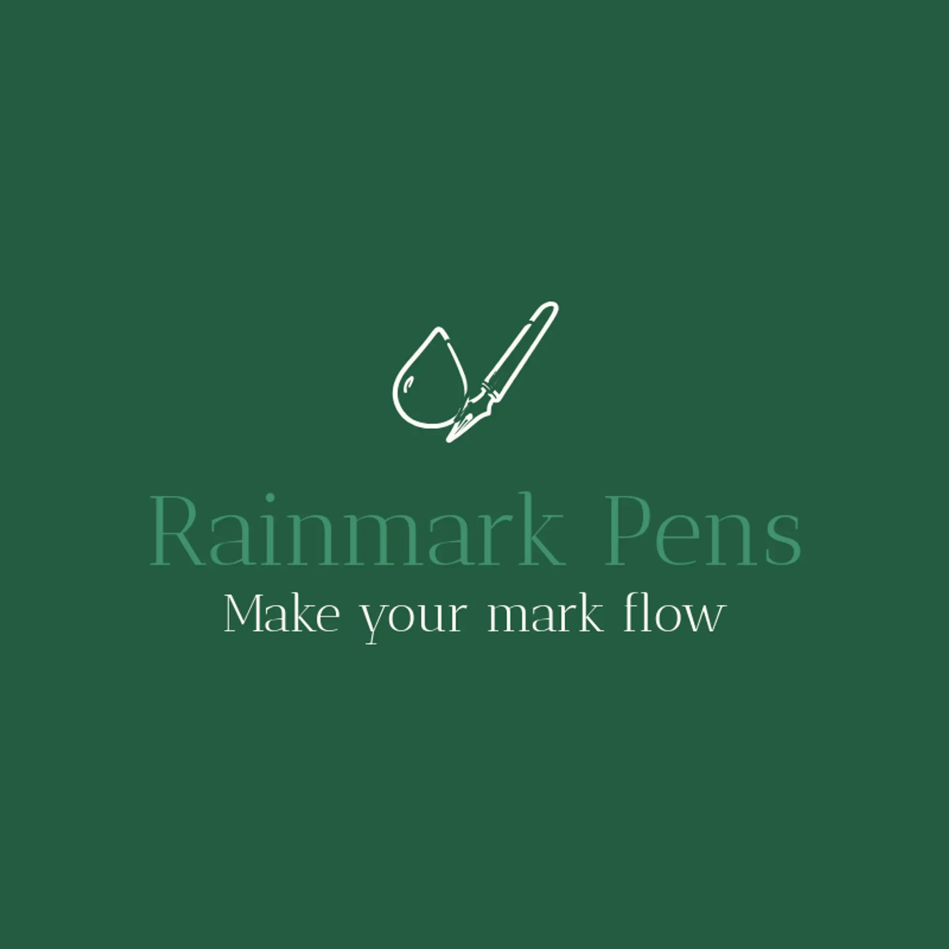 Rainmark Pens logo for pen