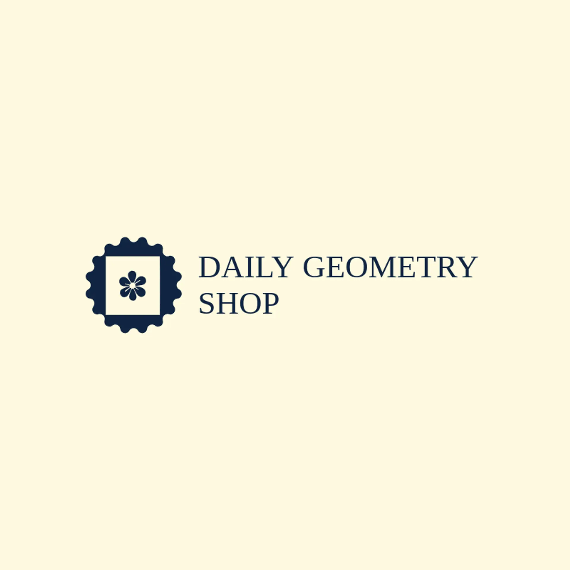 Daily Geometry Shop logo for rectangle