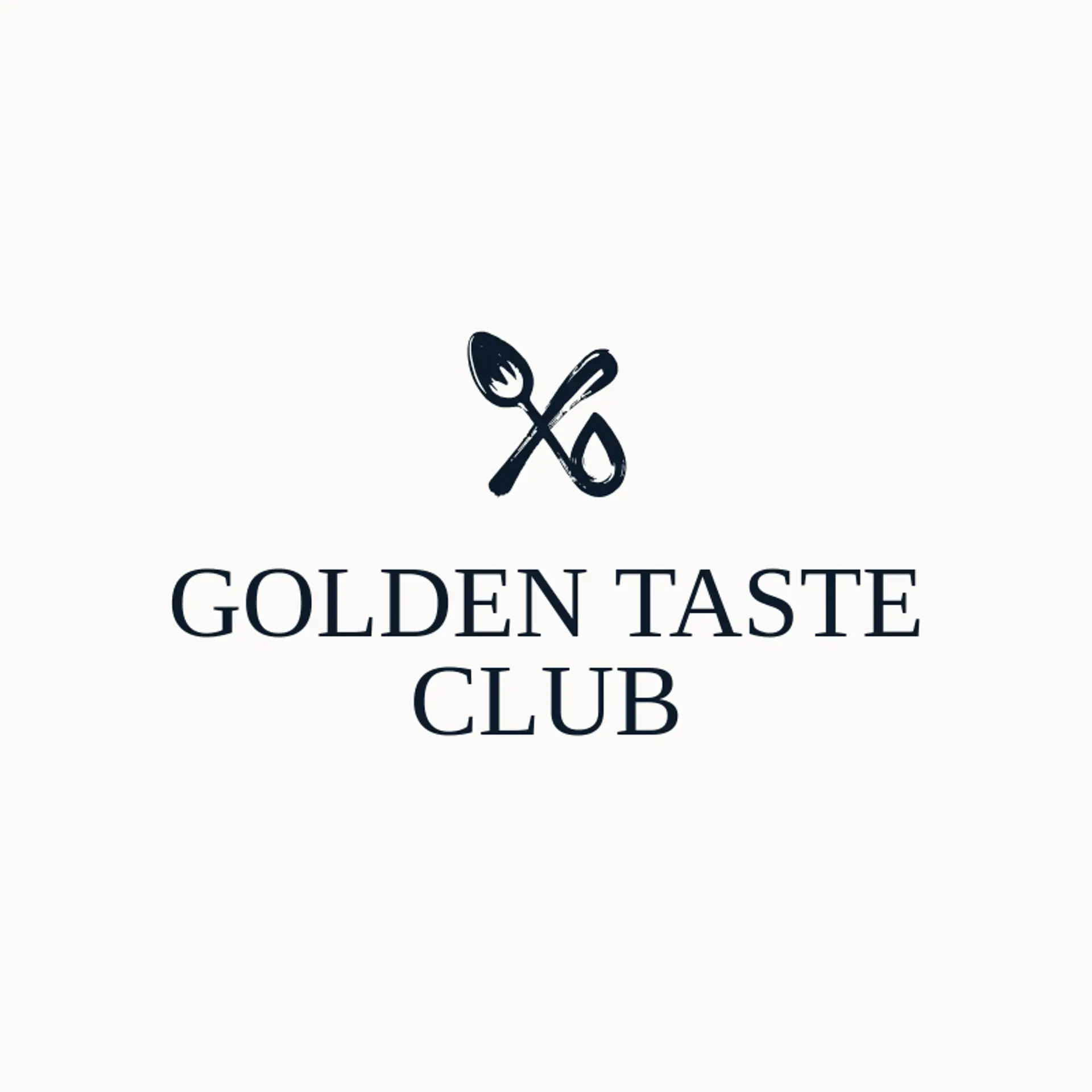 Golden Taste Club logo for spoon