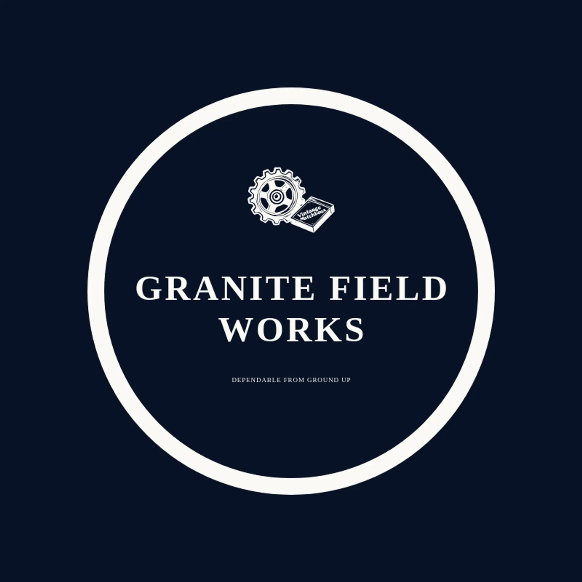 Granite Field Works logo for manufacturing