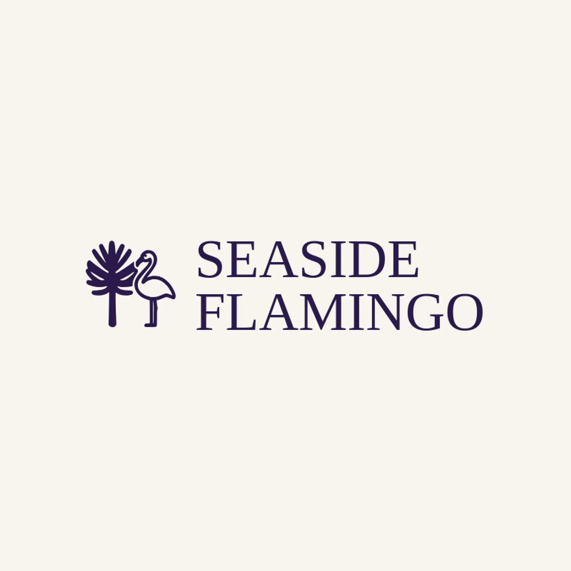 Seaside Flamingo logo for flamingo