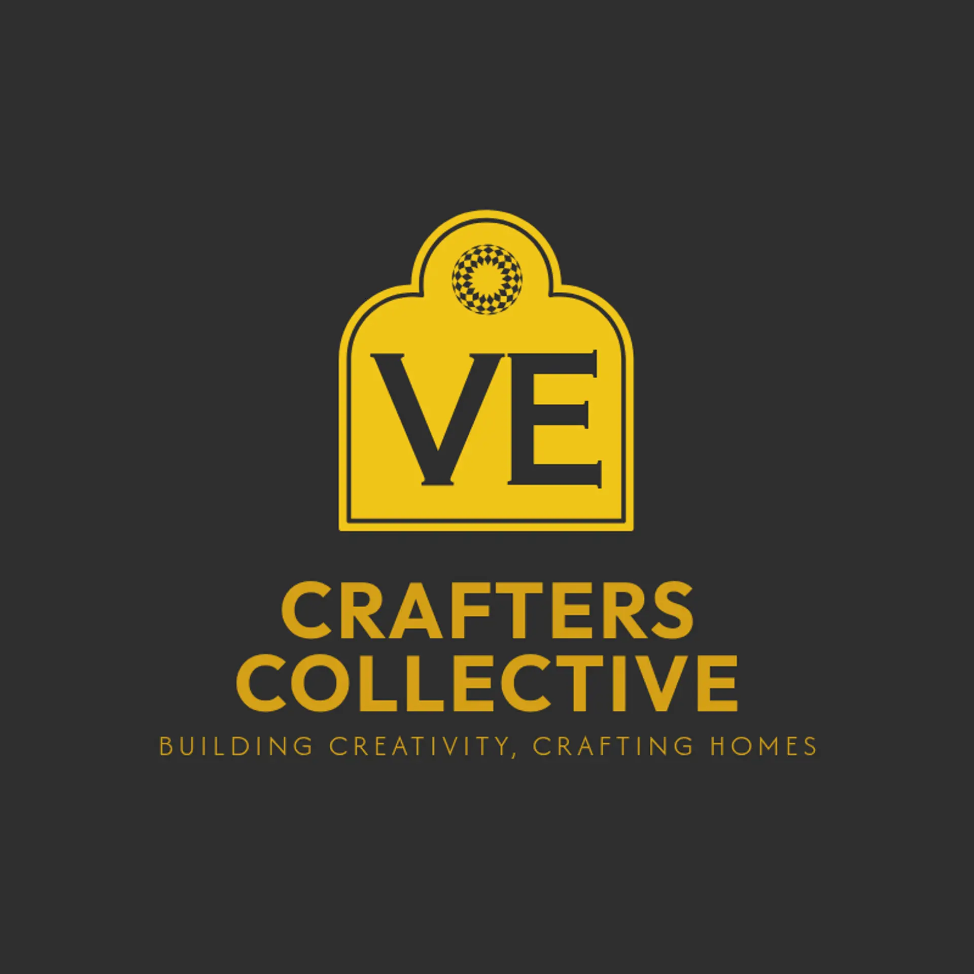 Crafters Collective logo for construction house