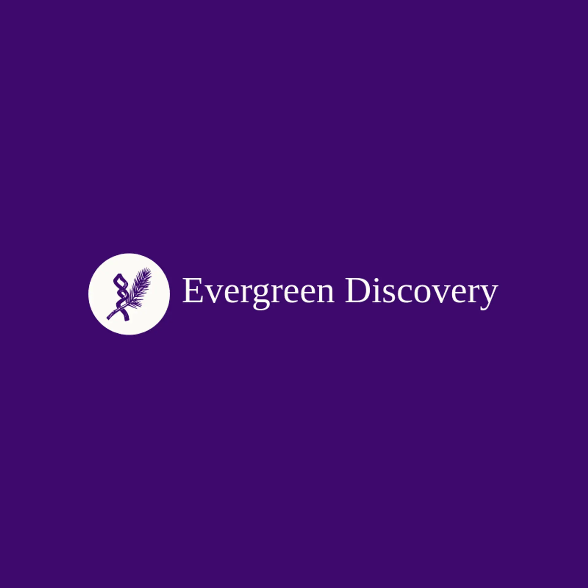 Evergreen Discovery logo for biotechnology