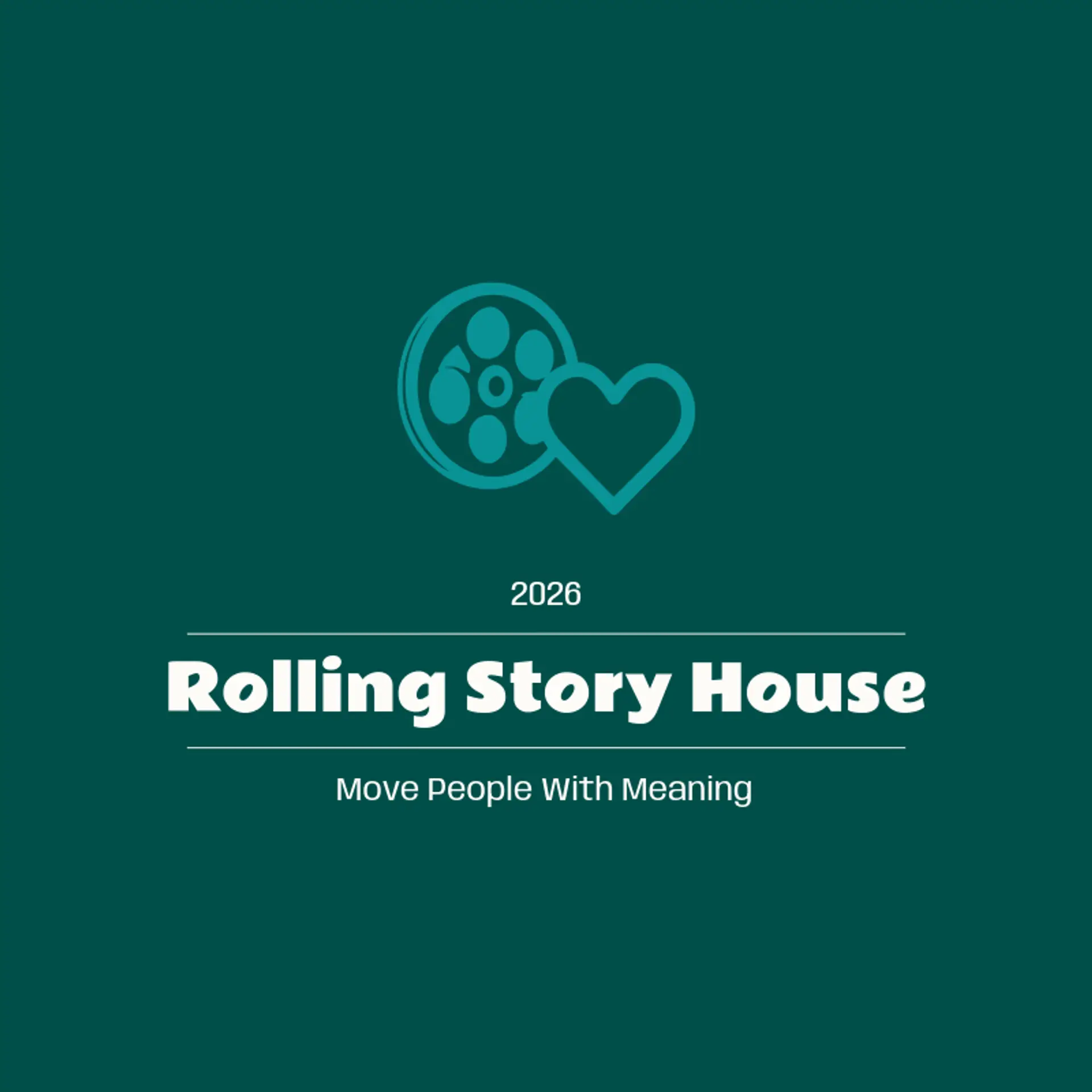 Rolling Story House logo for studio