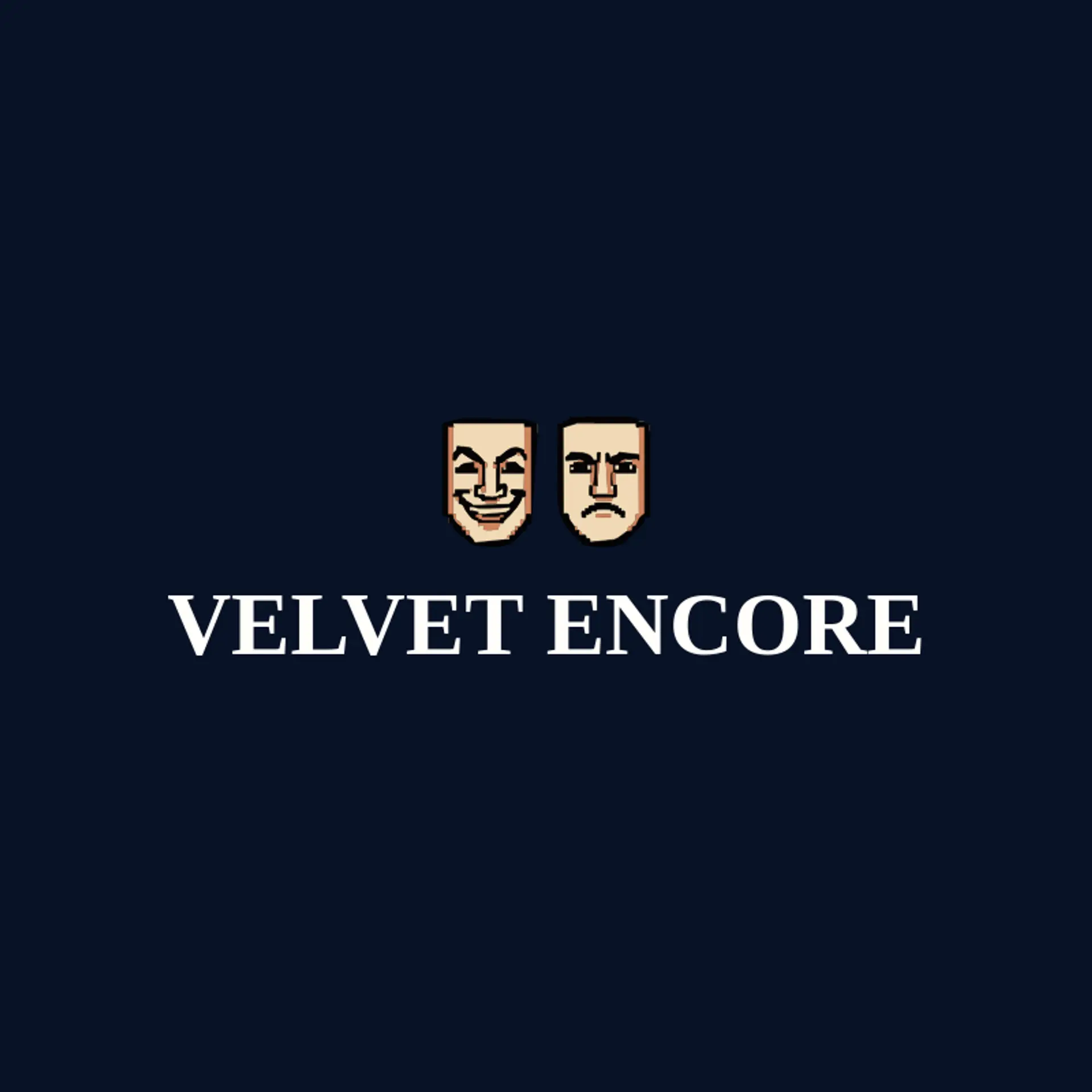Velvet Encore logo for cabaret