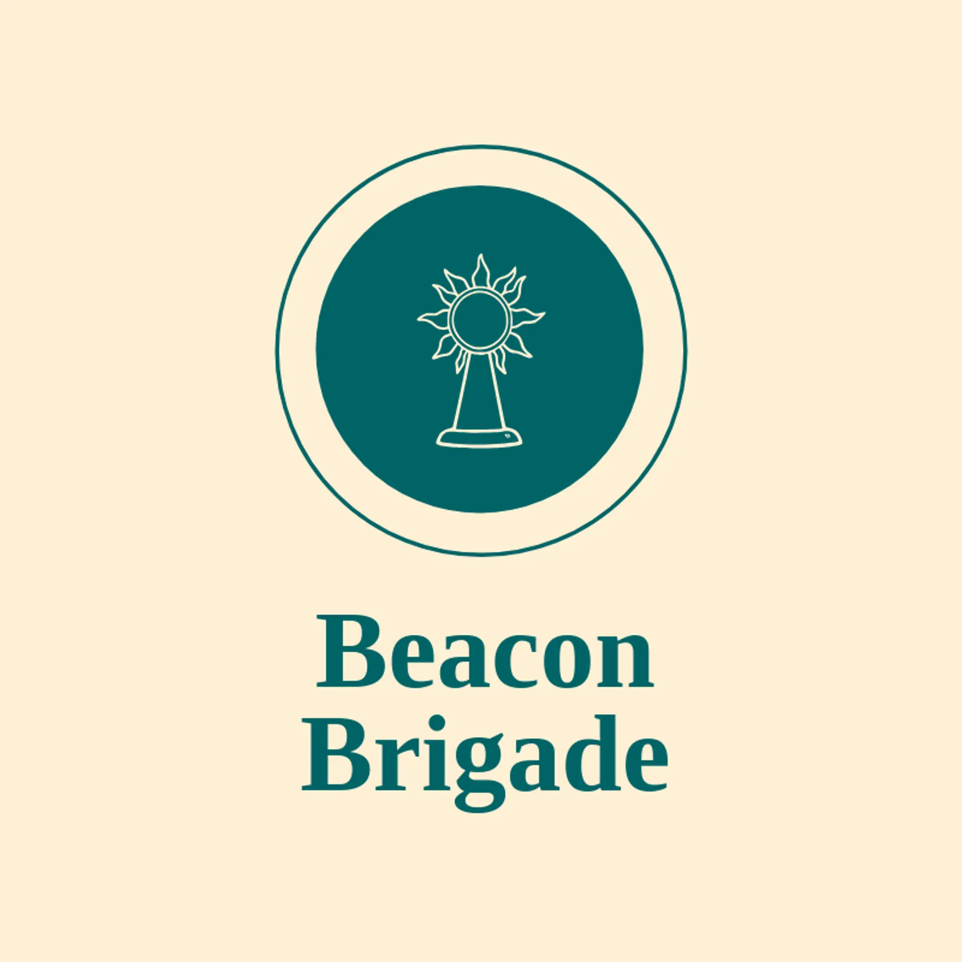 Beacon Brigade logo for fire station