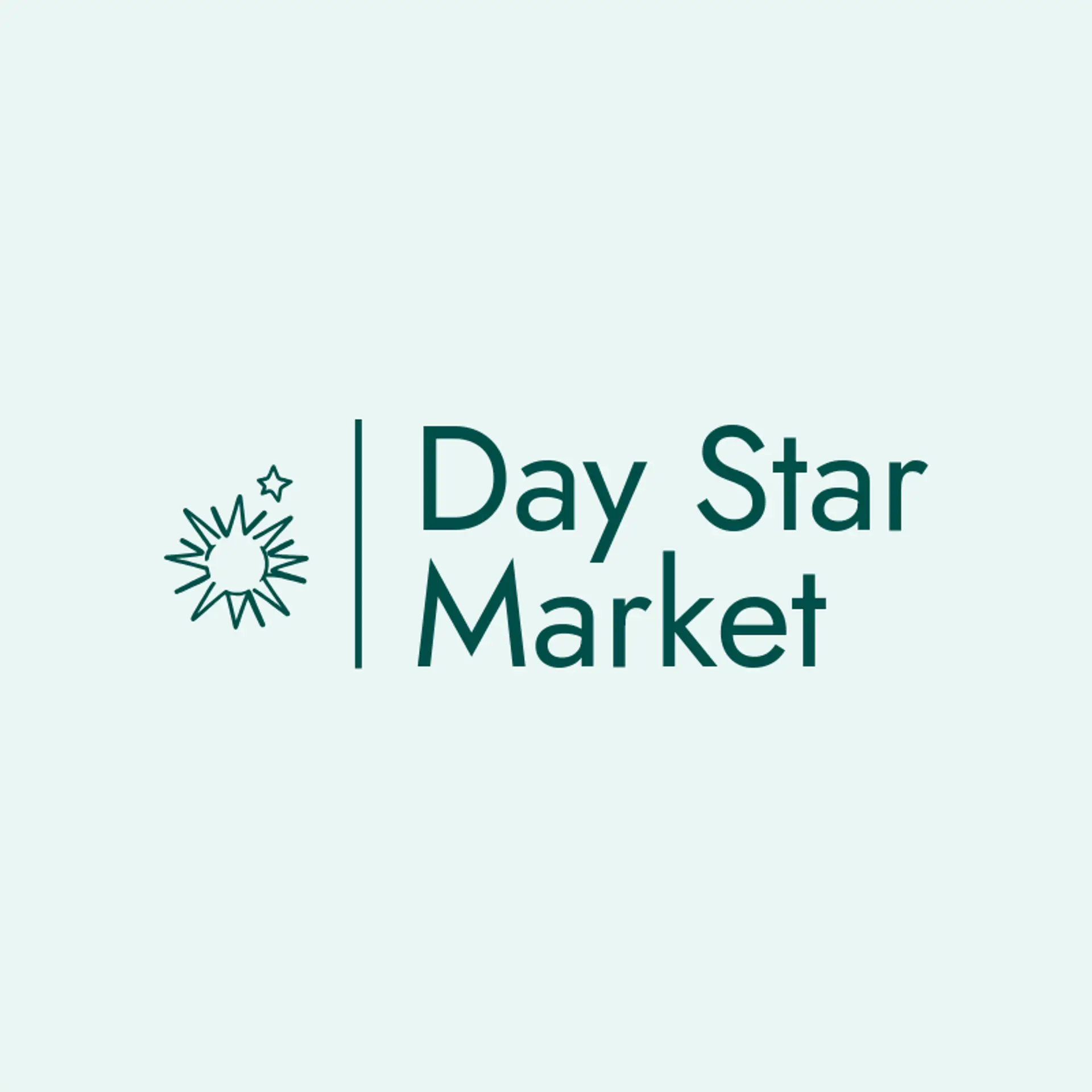 Day Star Market logo for star